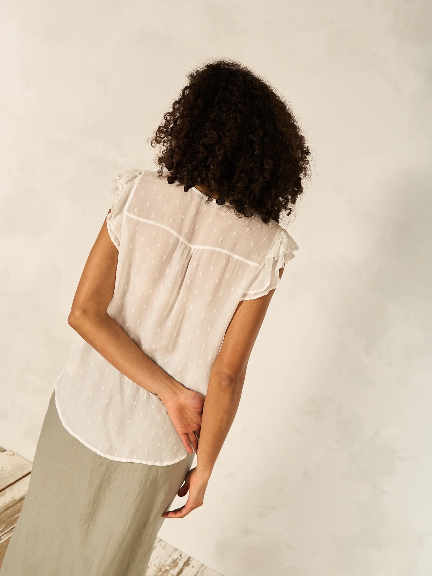 Bluse mit Rüschendetail - Image 3