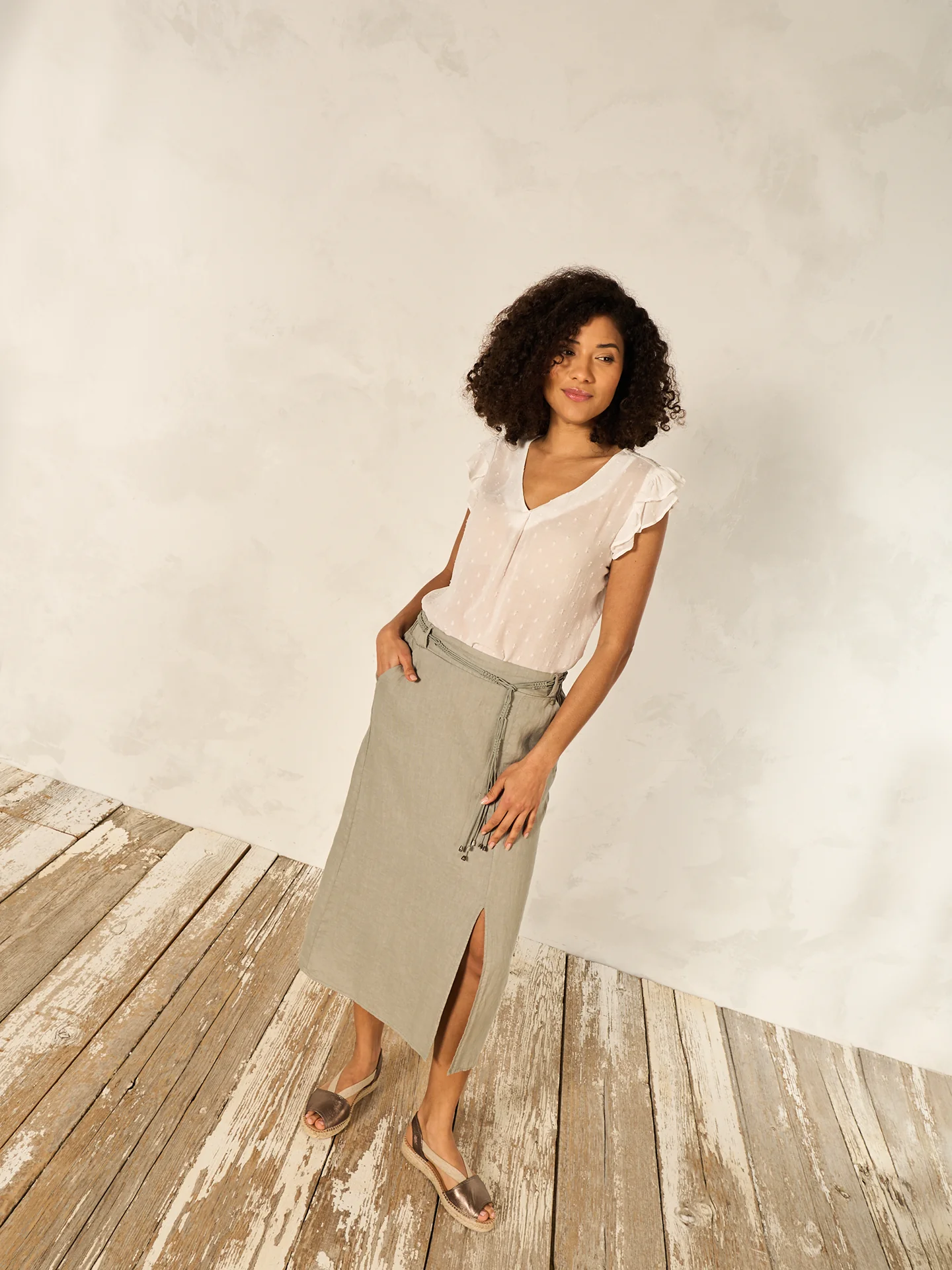 Bluse mit Rüschendetail - Image 4