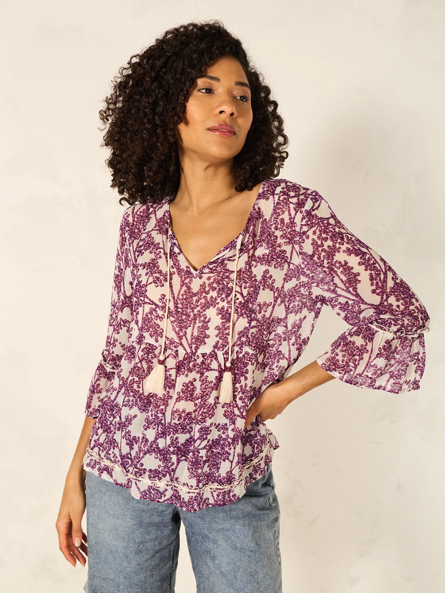Bluse mit Rüschendetail - Image 16