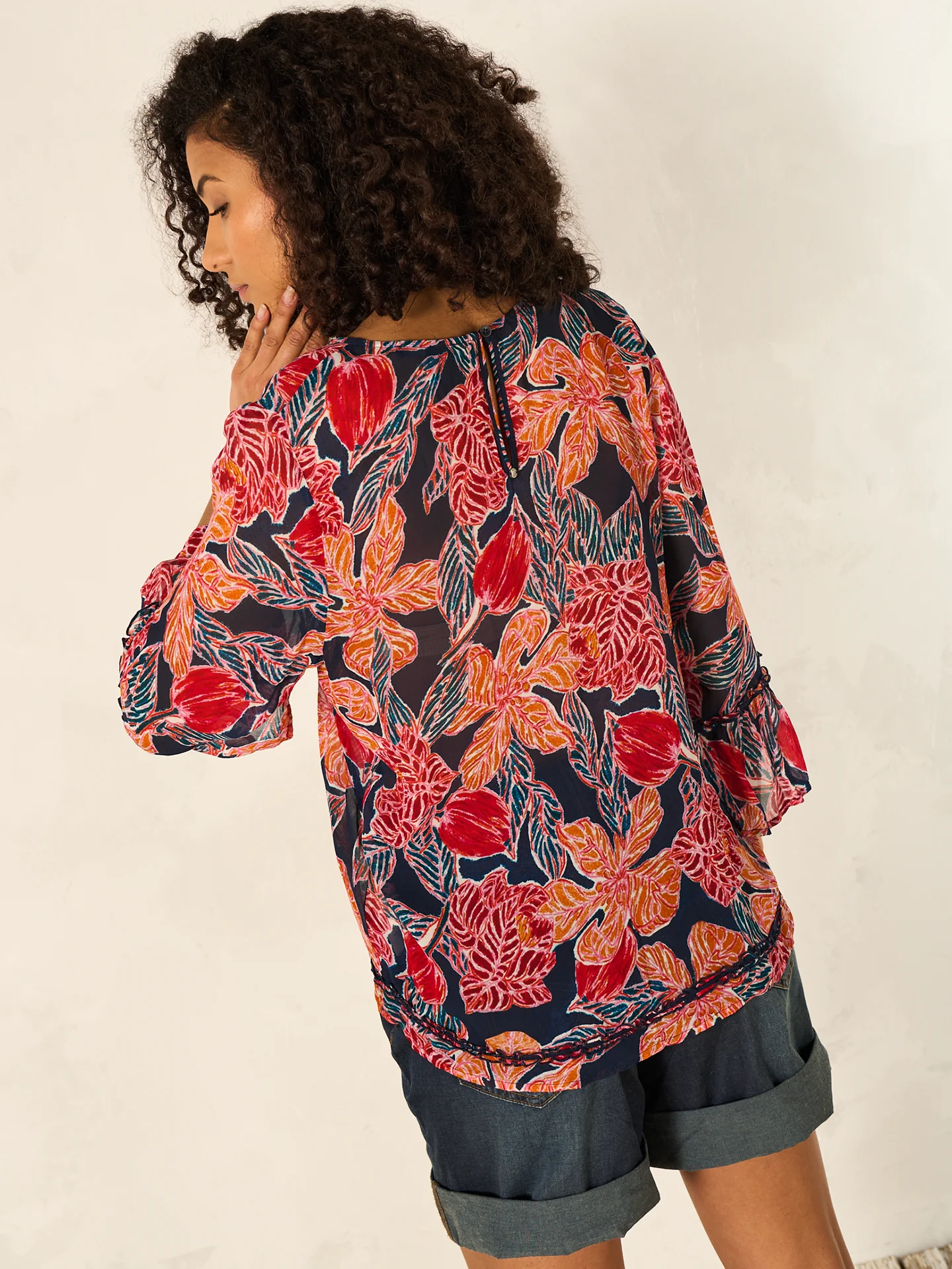Bluse mit Rüschendetail - Image 8