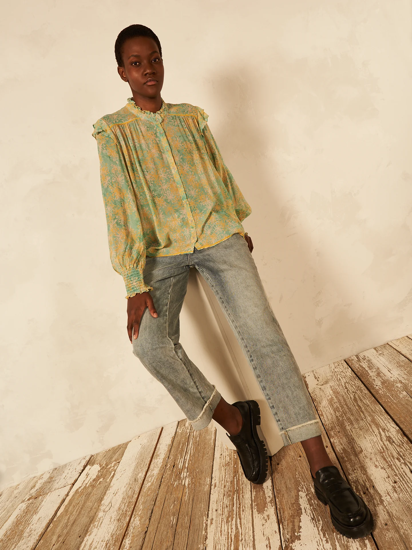 Bluse mit Rüschendetail - Image 17