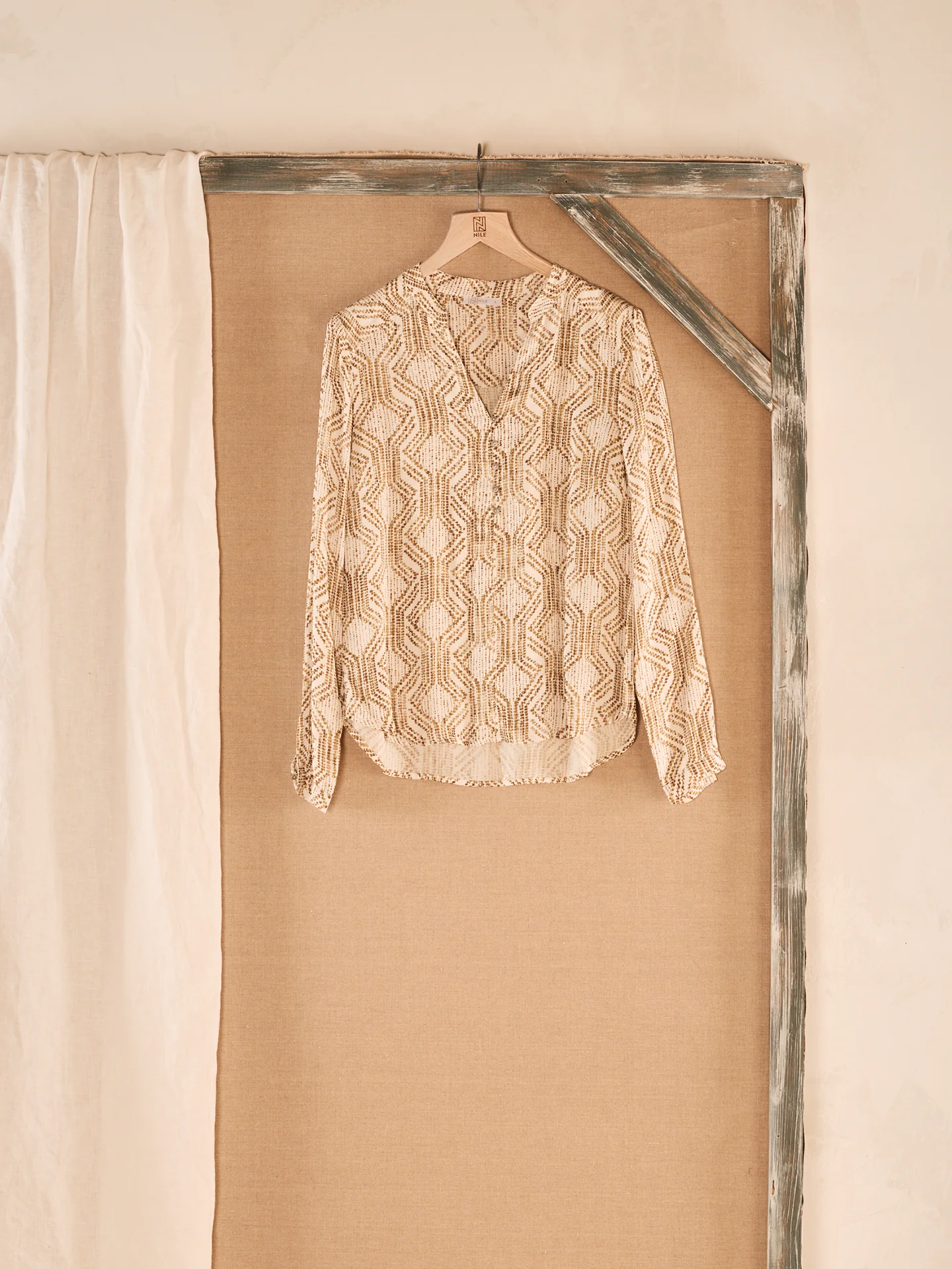 Bluse mit Stehkragen - Image 5