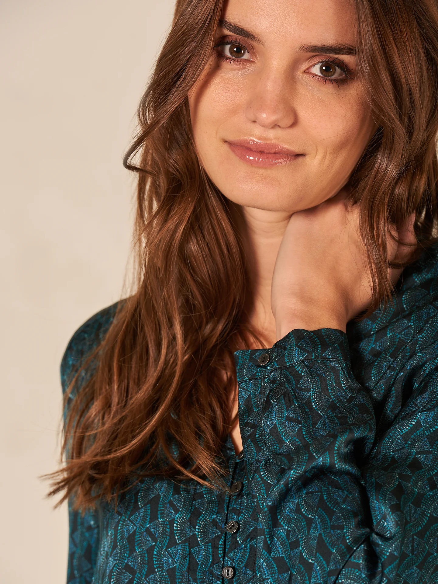 Bluse mit Stehkragen - Image 8