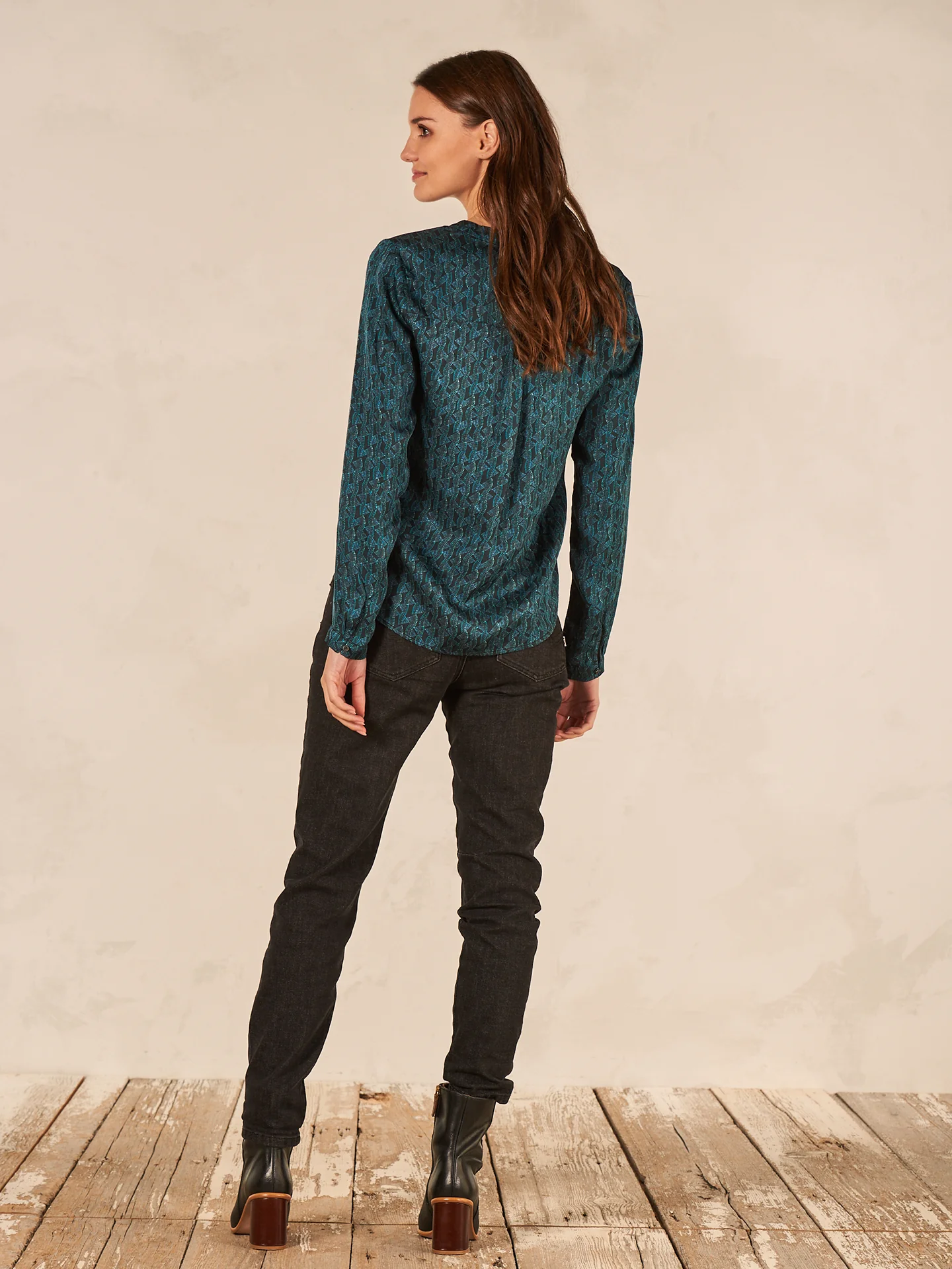 Bluse mit Stehkragen - Image 9