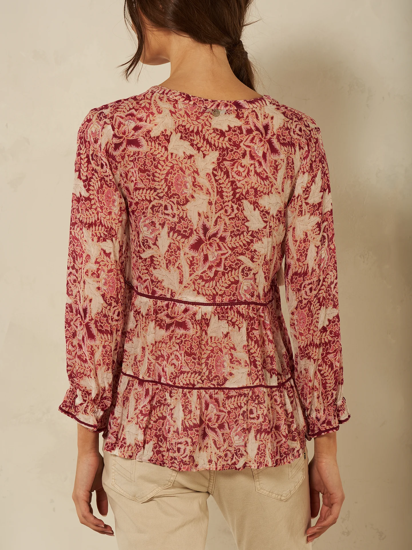 Bluse mit Volant - Image 20