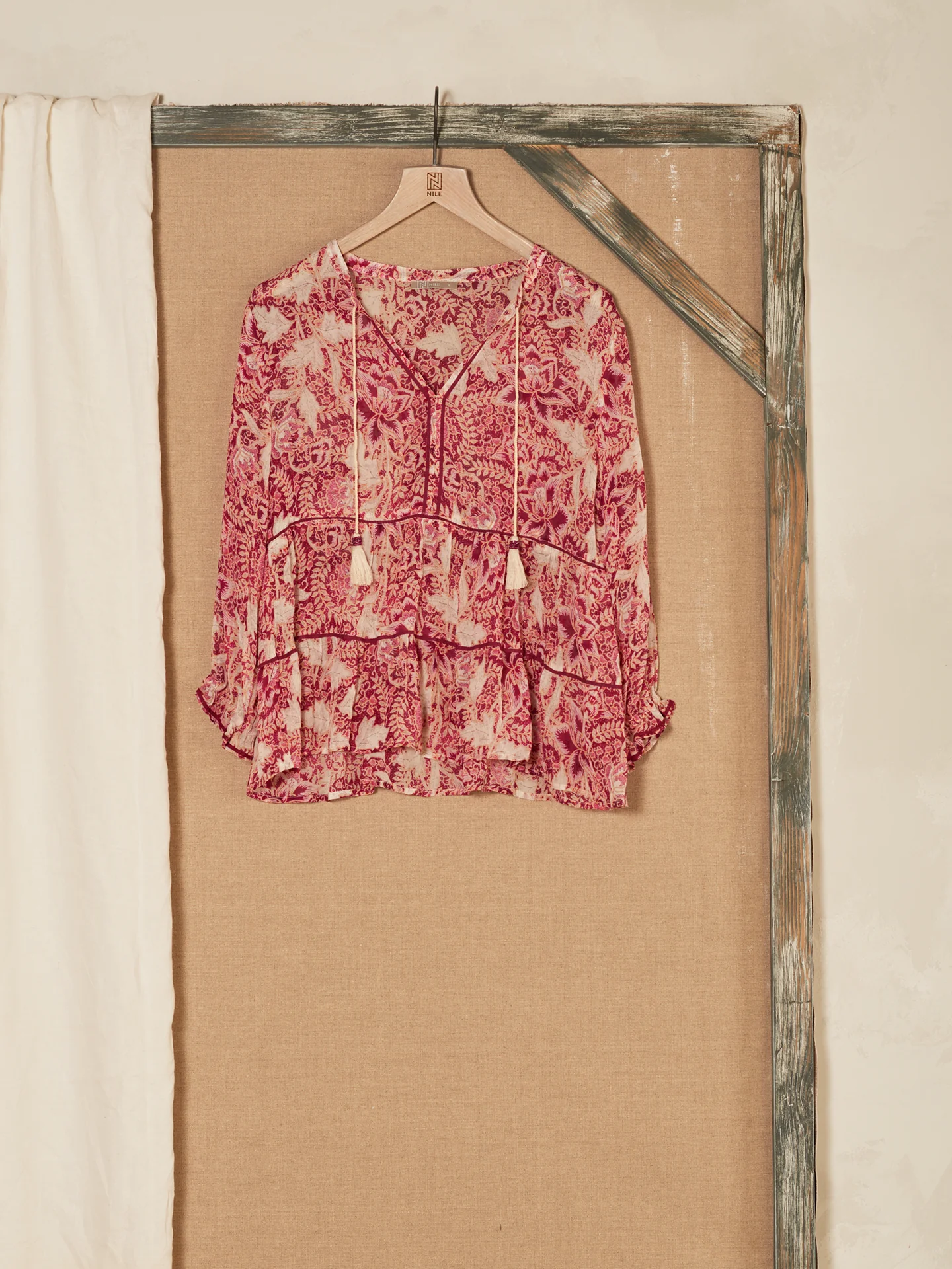 Bluse mit Volant - Image 21
