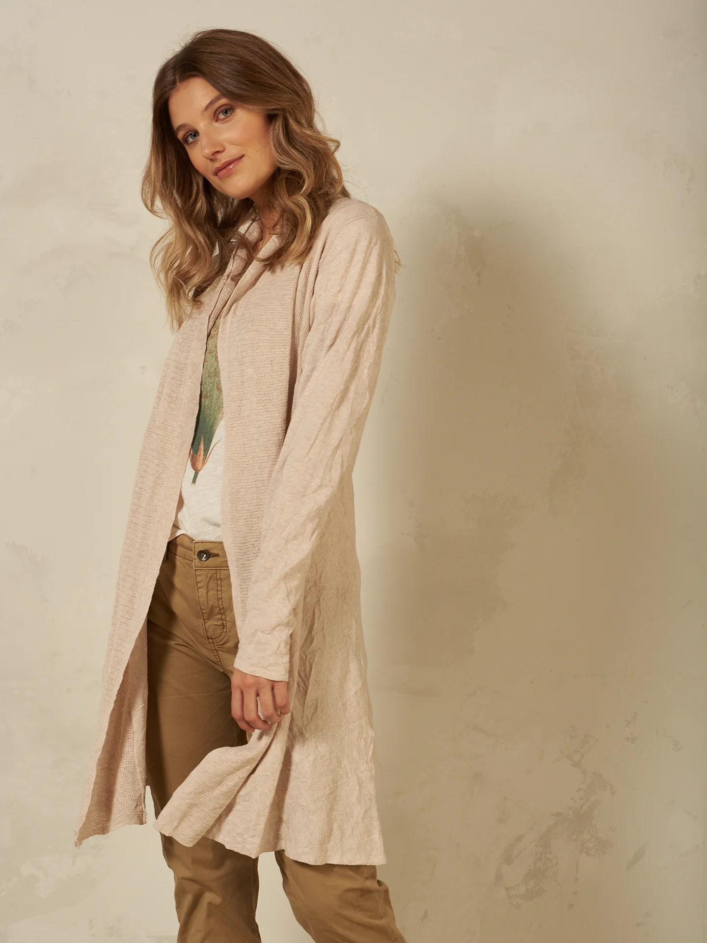 Feinstrickjacke