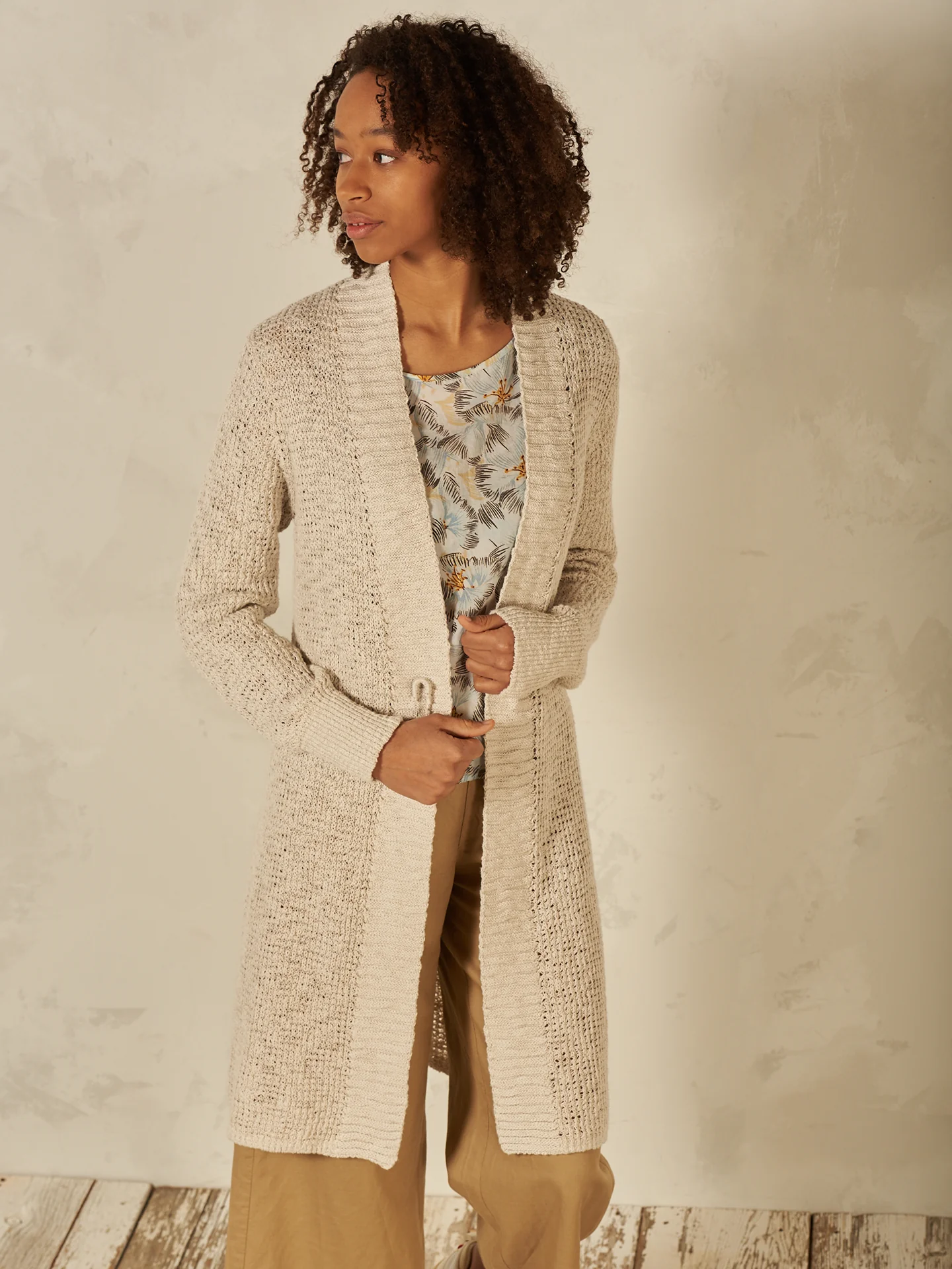 Feinstrickjacke