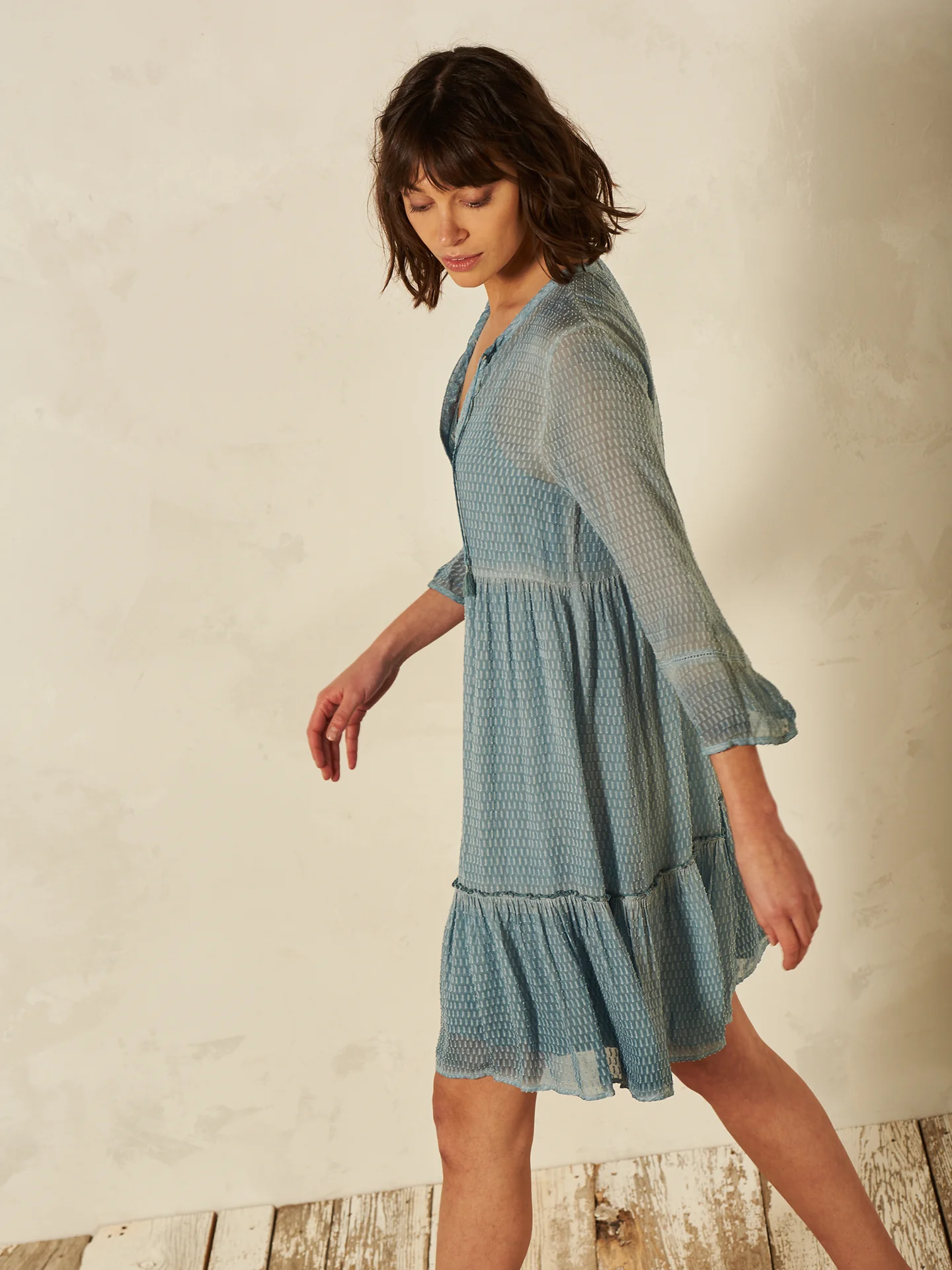 Kleid mit Volant - Image 2