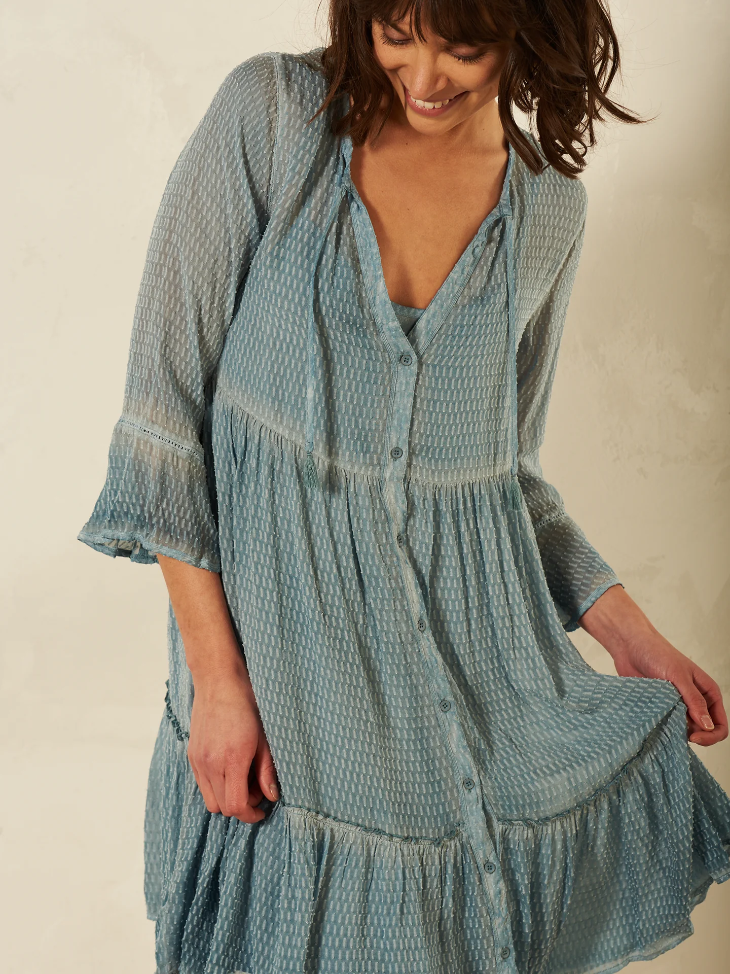 Kleid mit Volant - Image 3