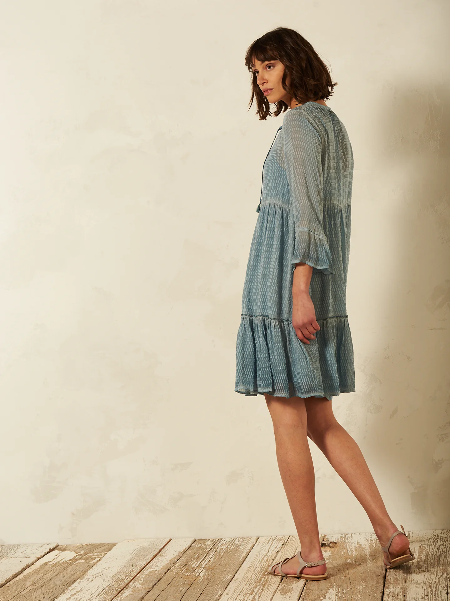 Kleid mit Volant - Image 4