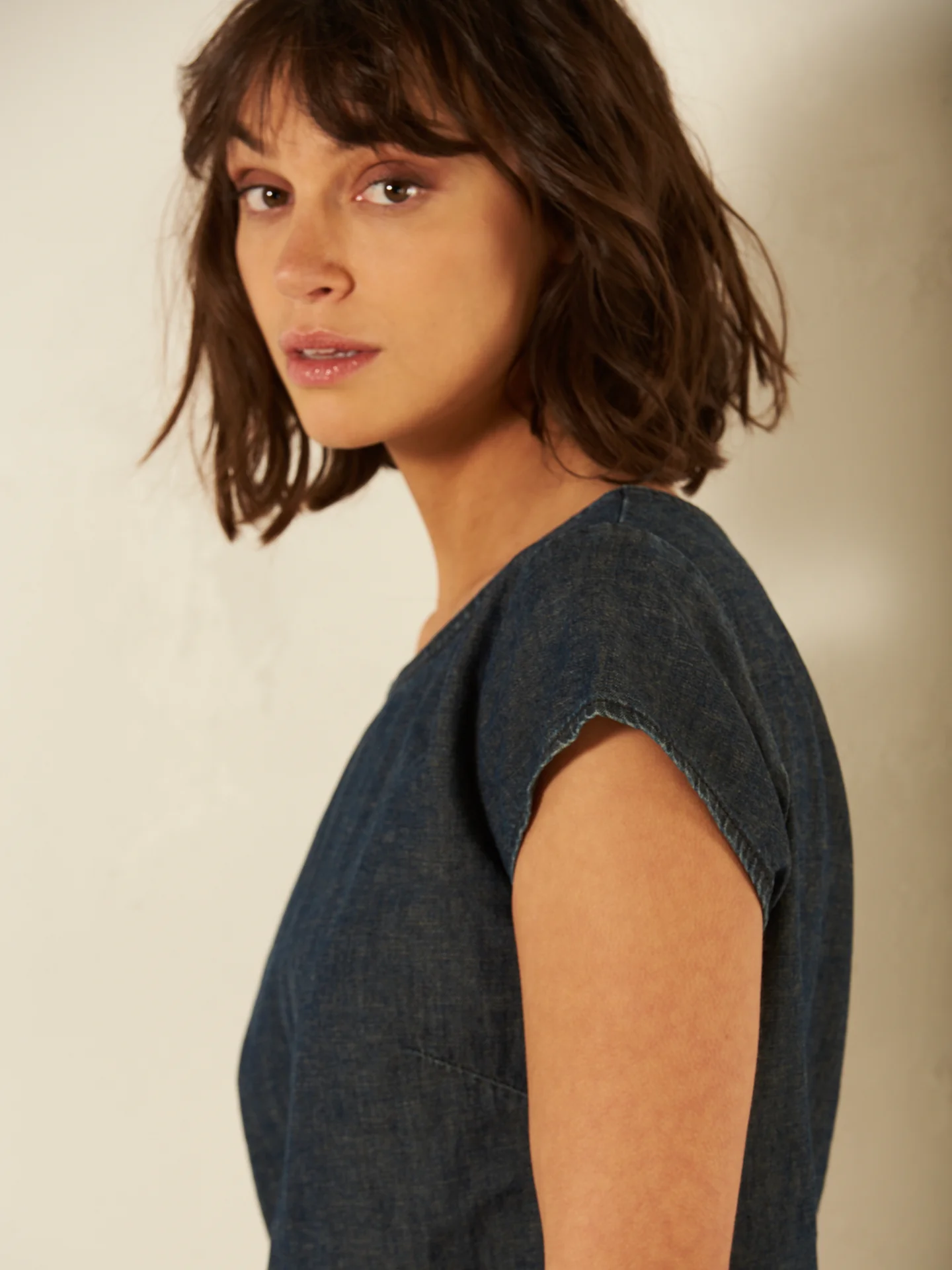 Kleid mit Leinen - Image 3