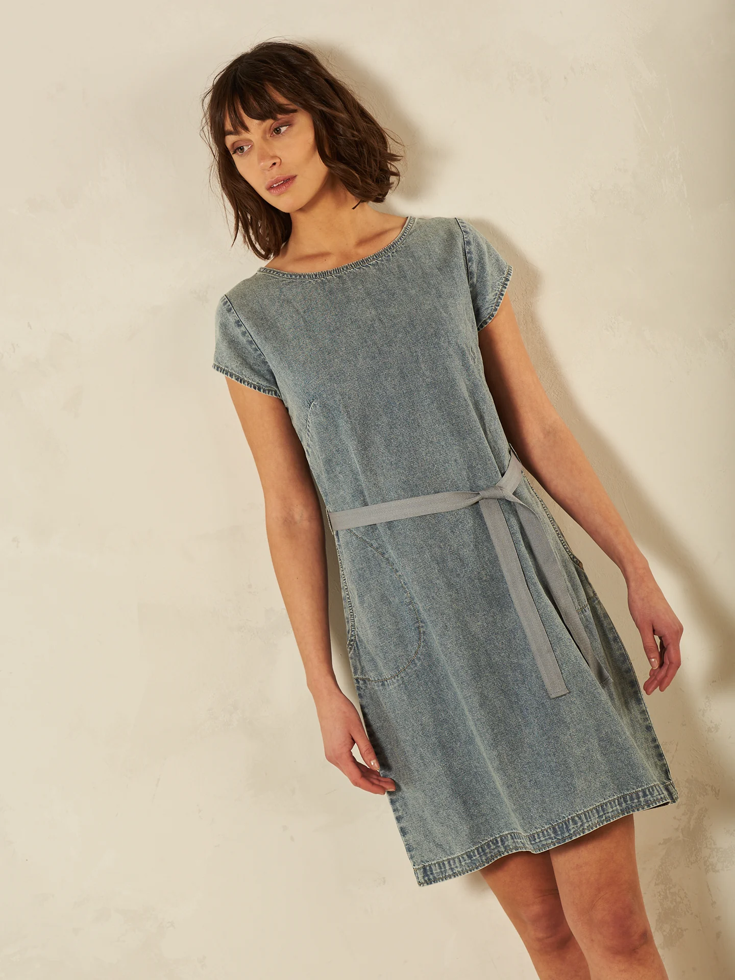 Kleid mit Leinen - Image 6