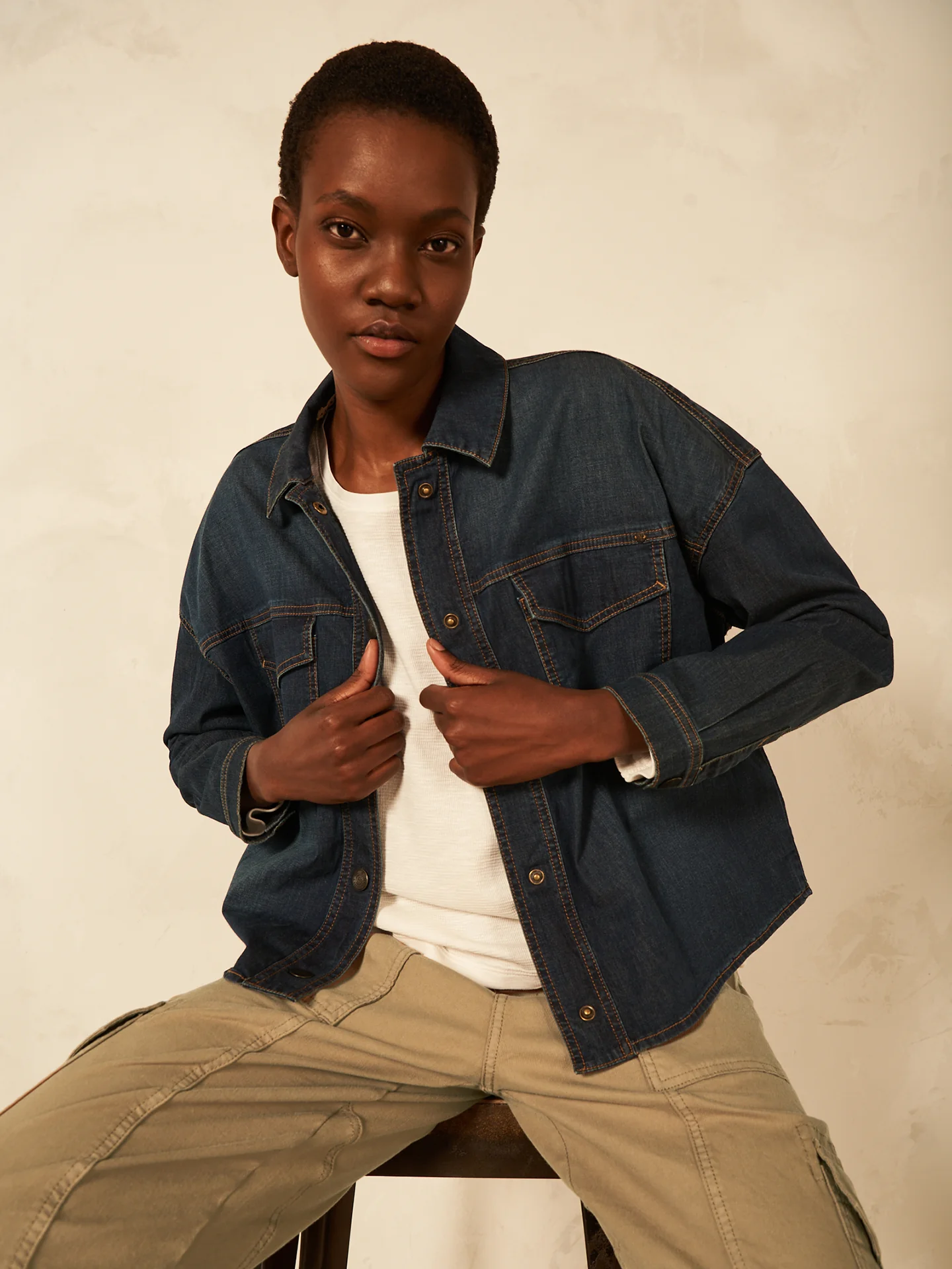 Jacke mit Hemdkragen - Image 7