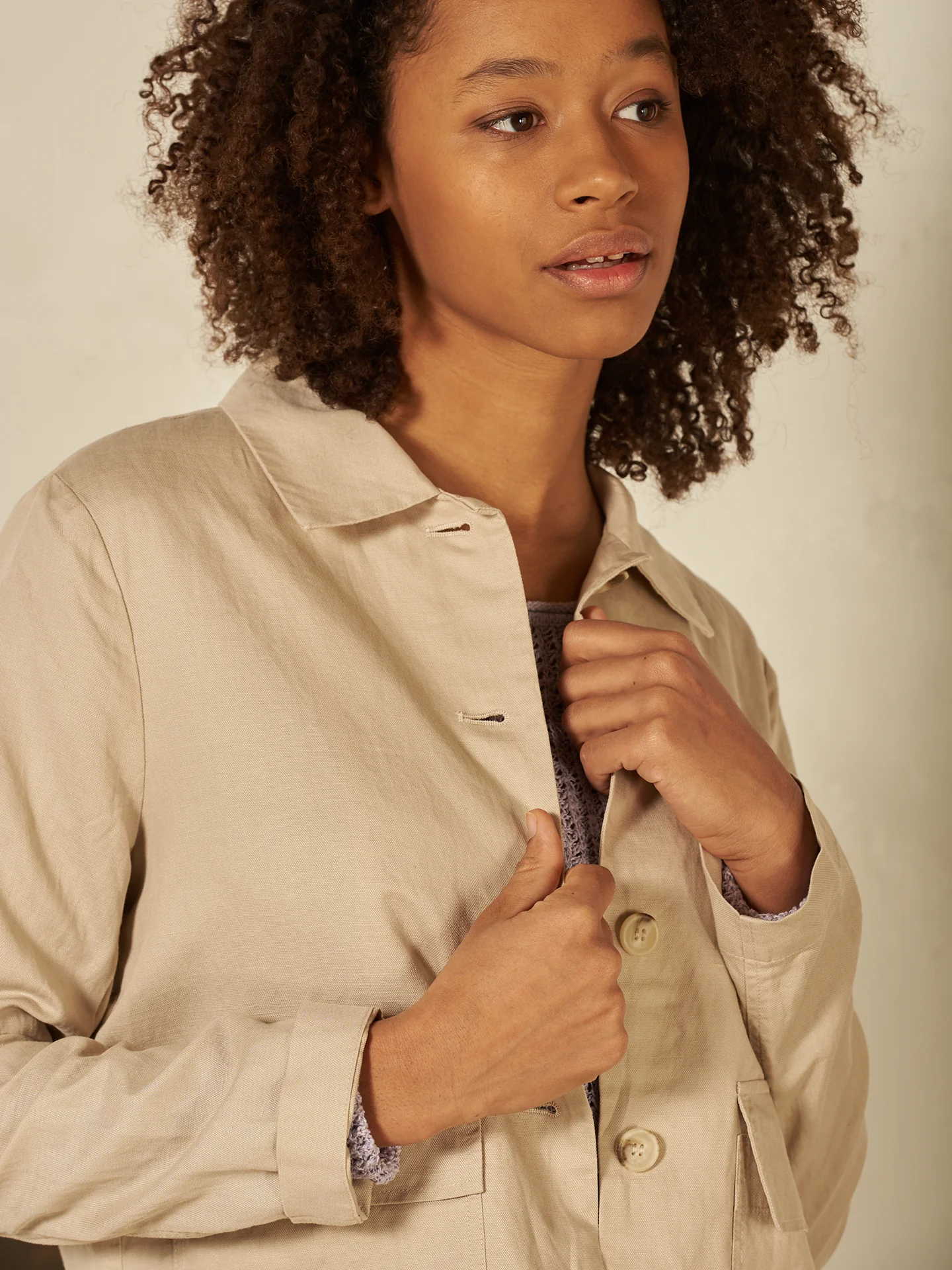Jacke mit Hemdkragen - Image 2