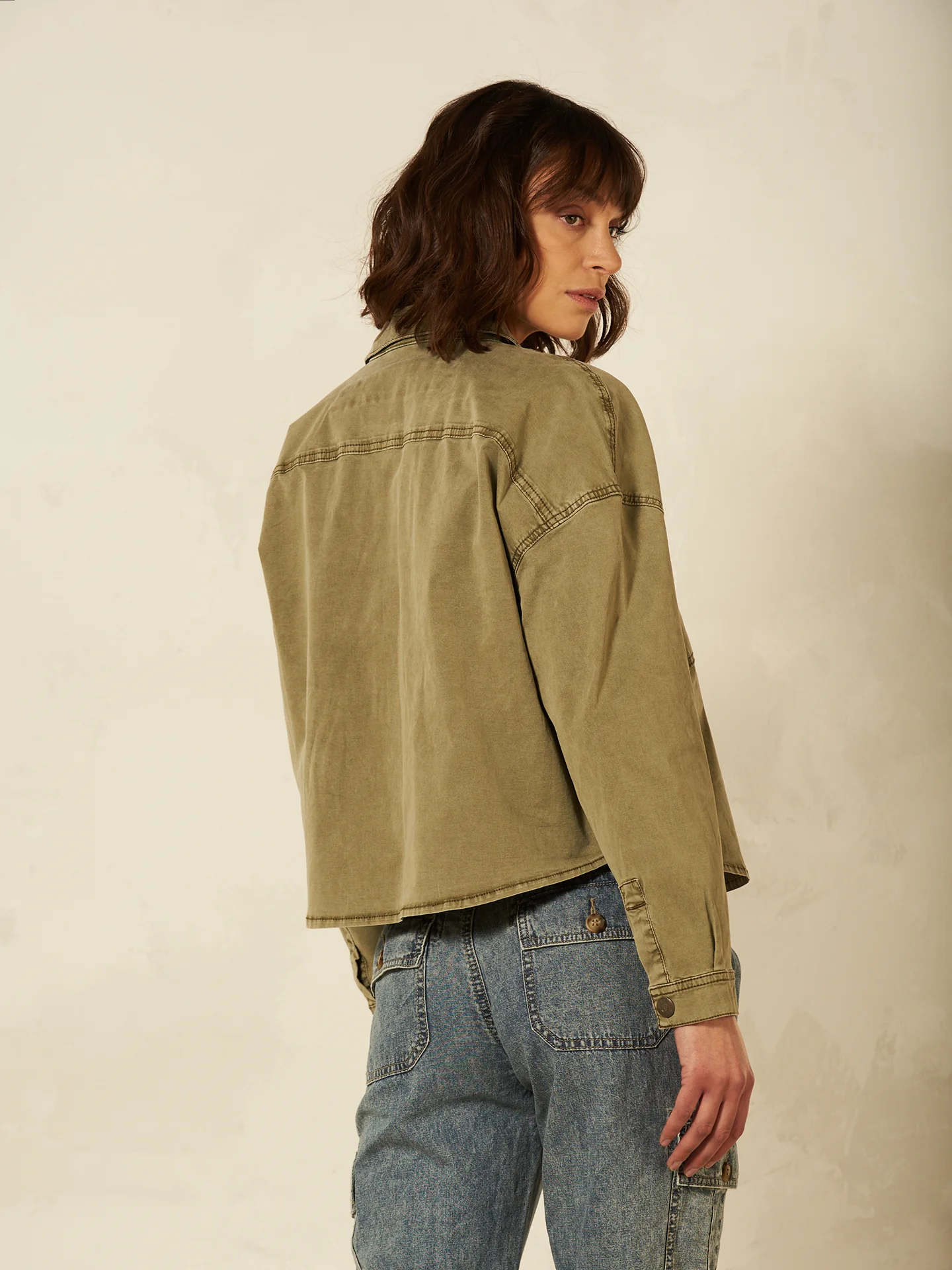 Jacke mit Hemdkragen - Image 4