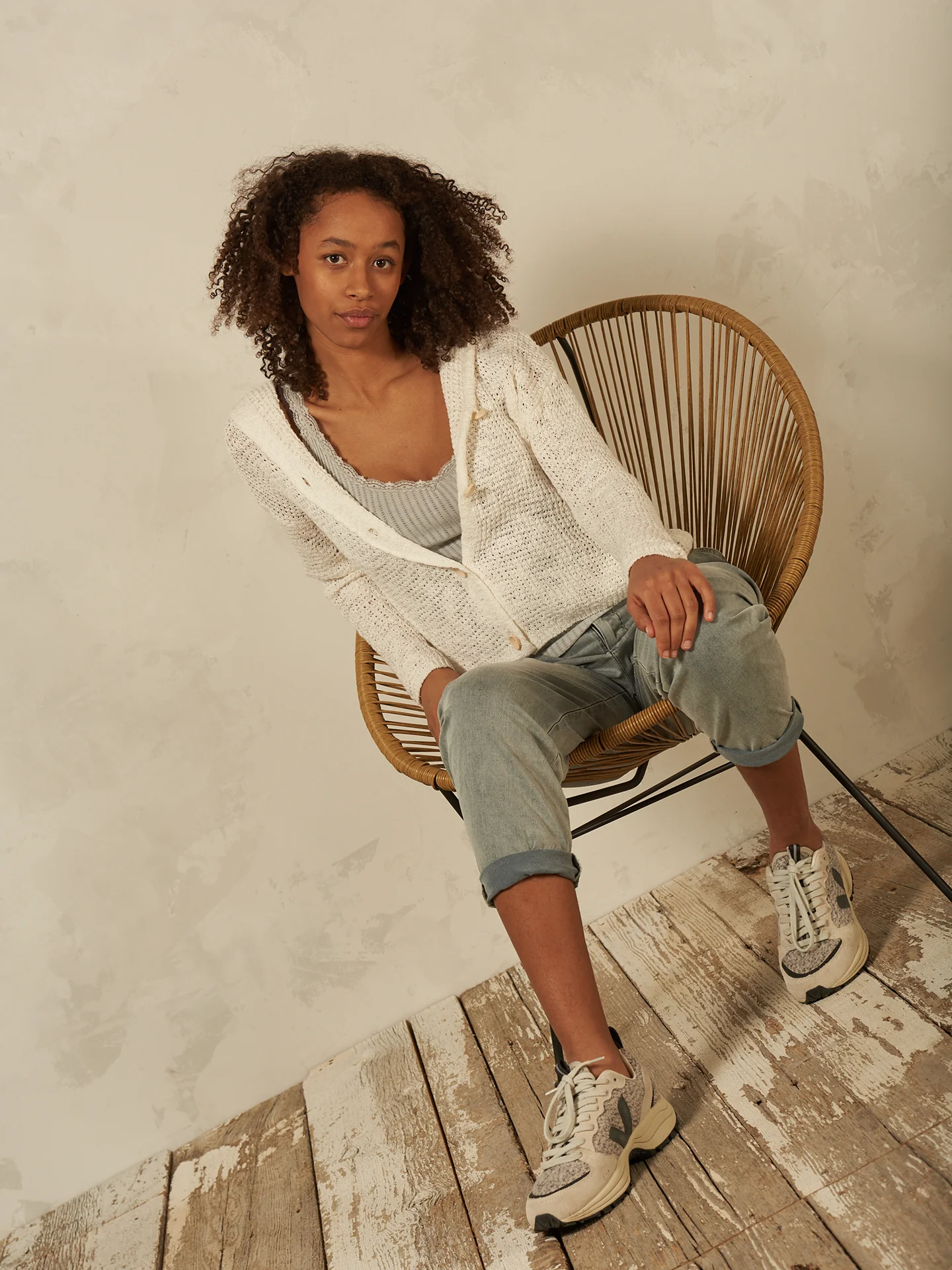 Strickjacke mit Kapuze - Image 14