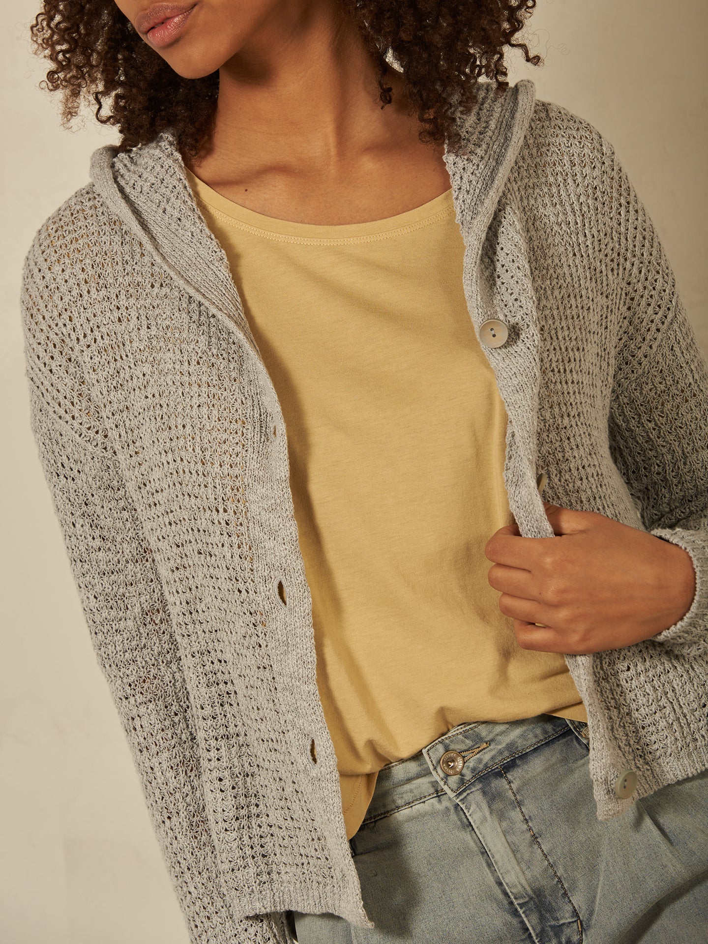 Strickjacke mit Kapuze - Image 18