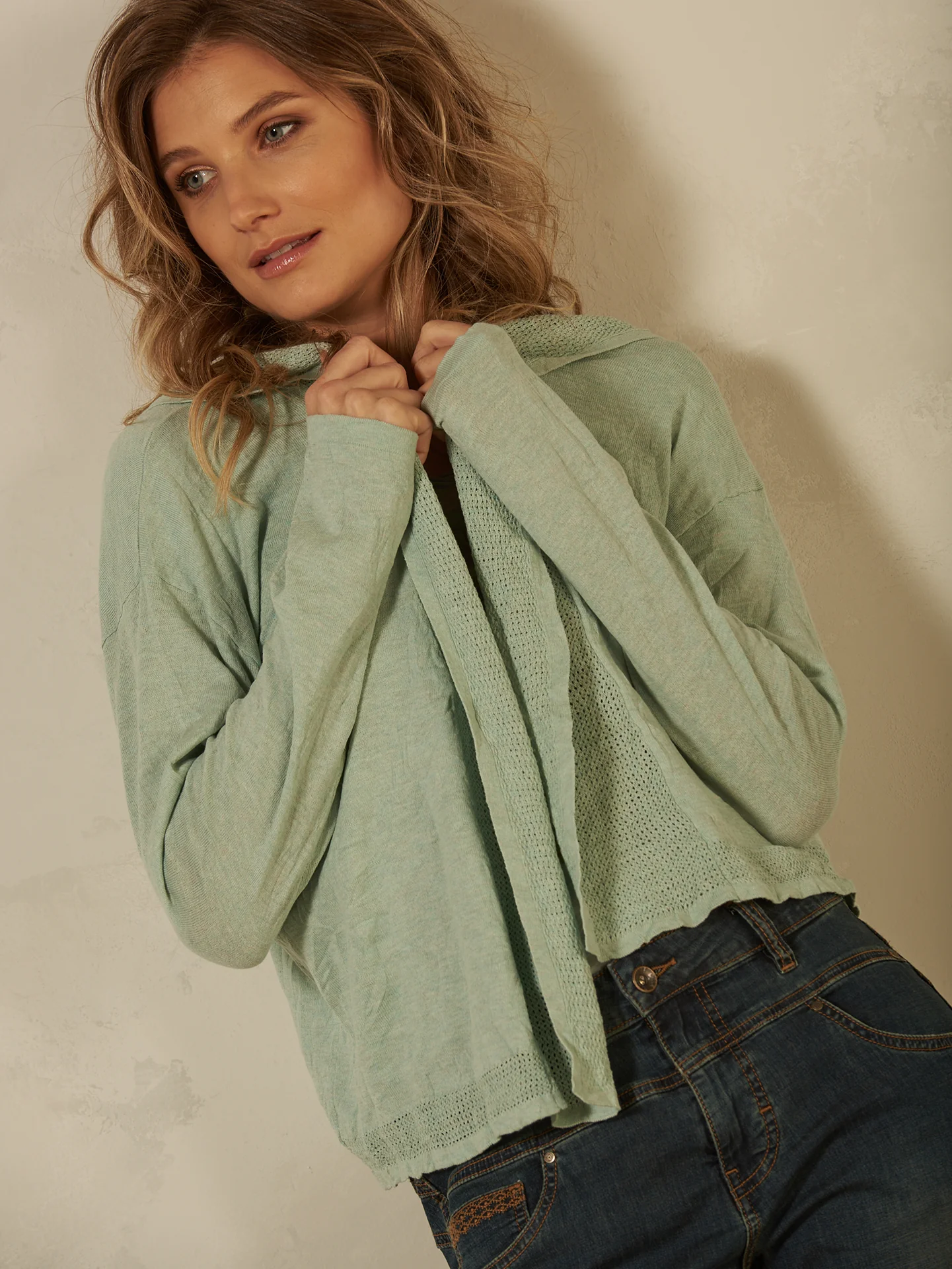 Strickjacke mit Kapuze - Image 19