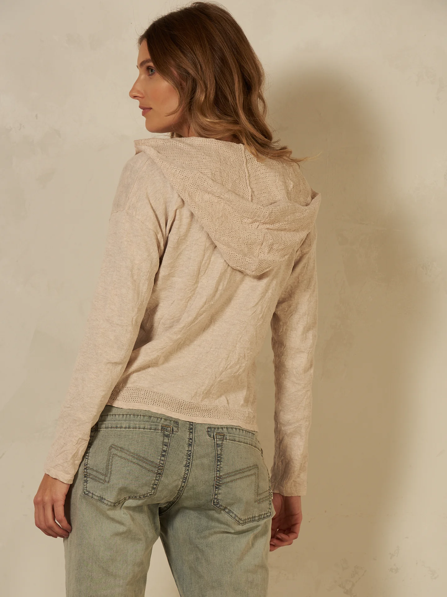 Strickjacke mit Kapuze - Image 2