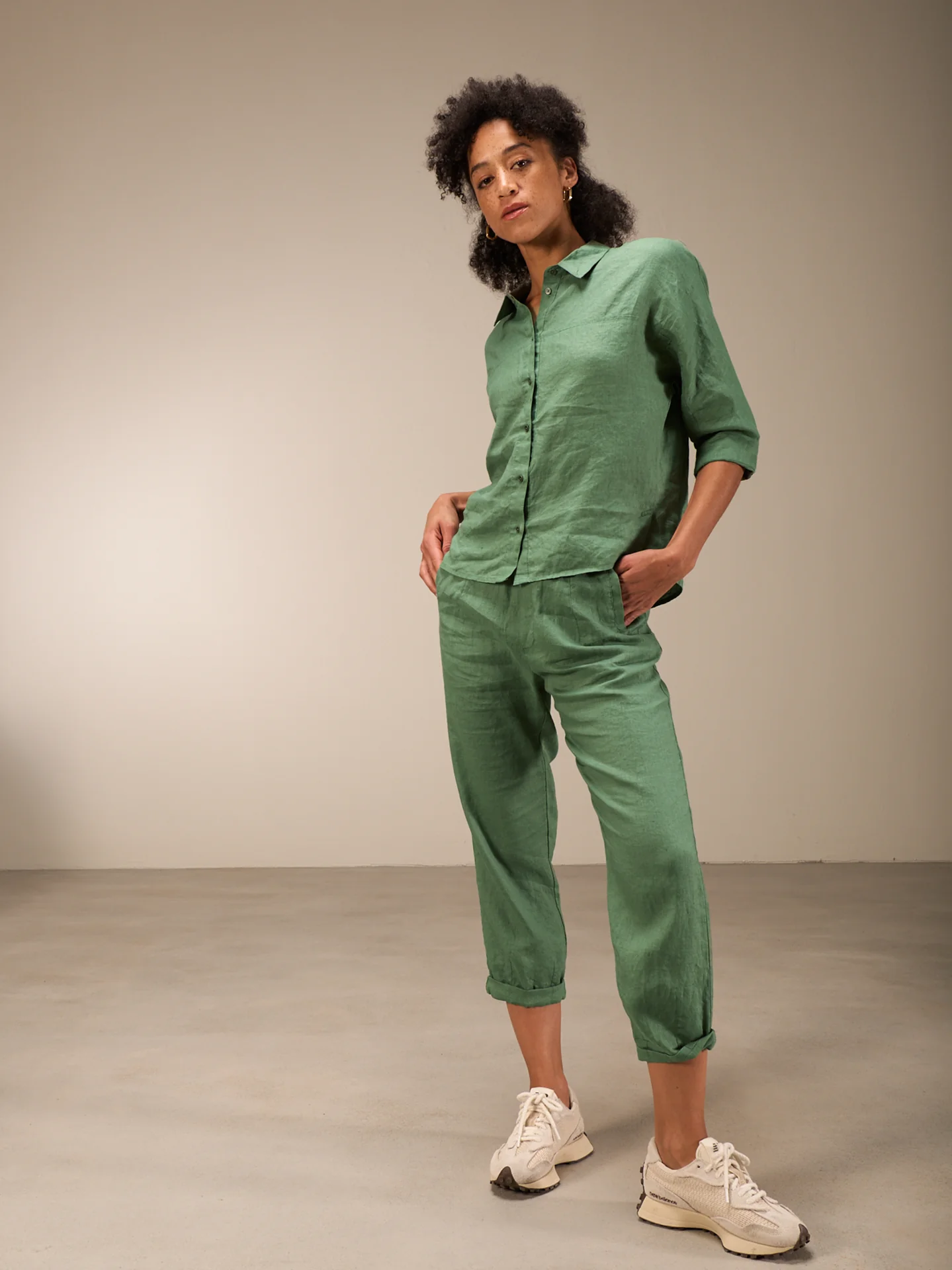Leinenbluse - Image 4