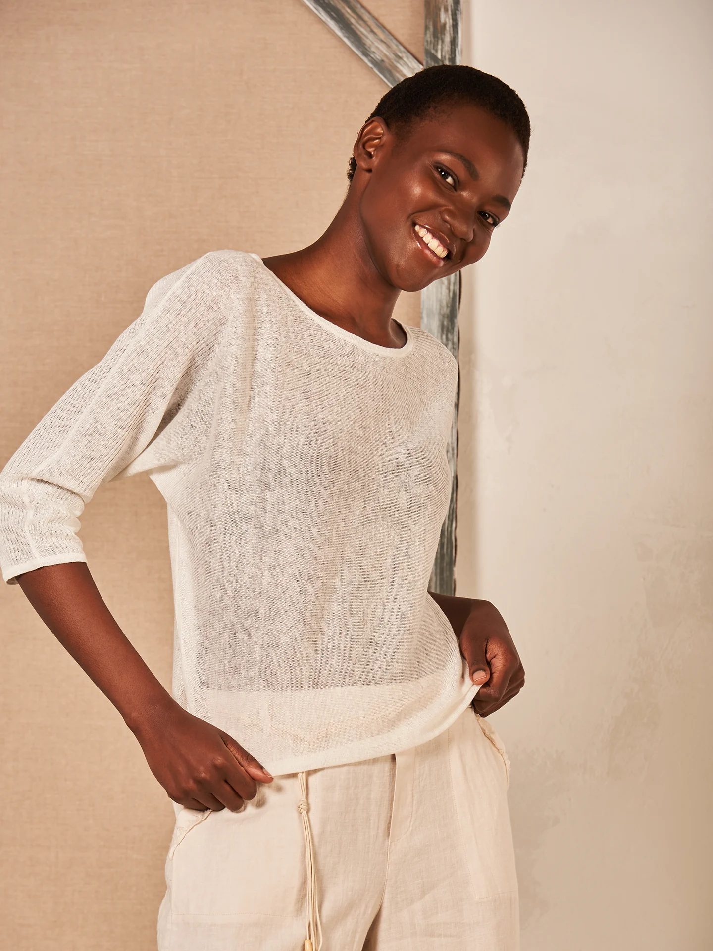 Leinenpullover - Image 11