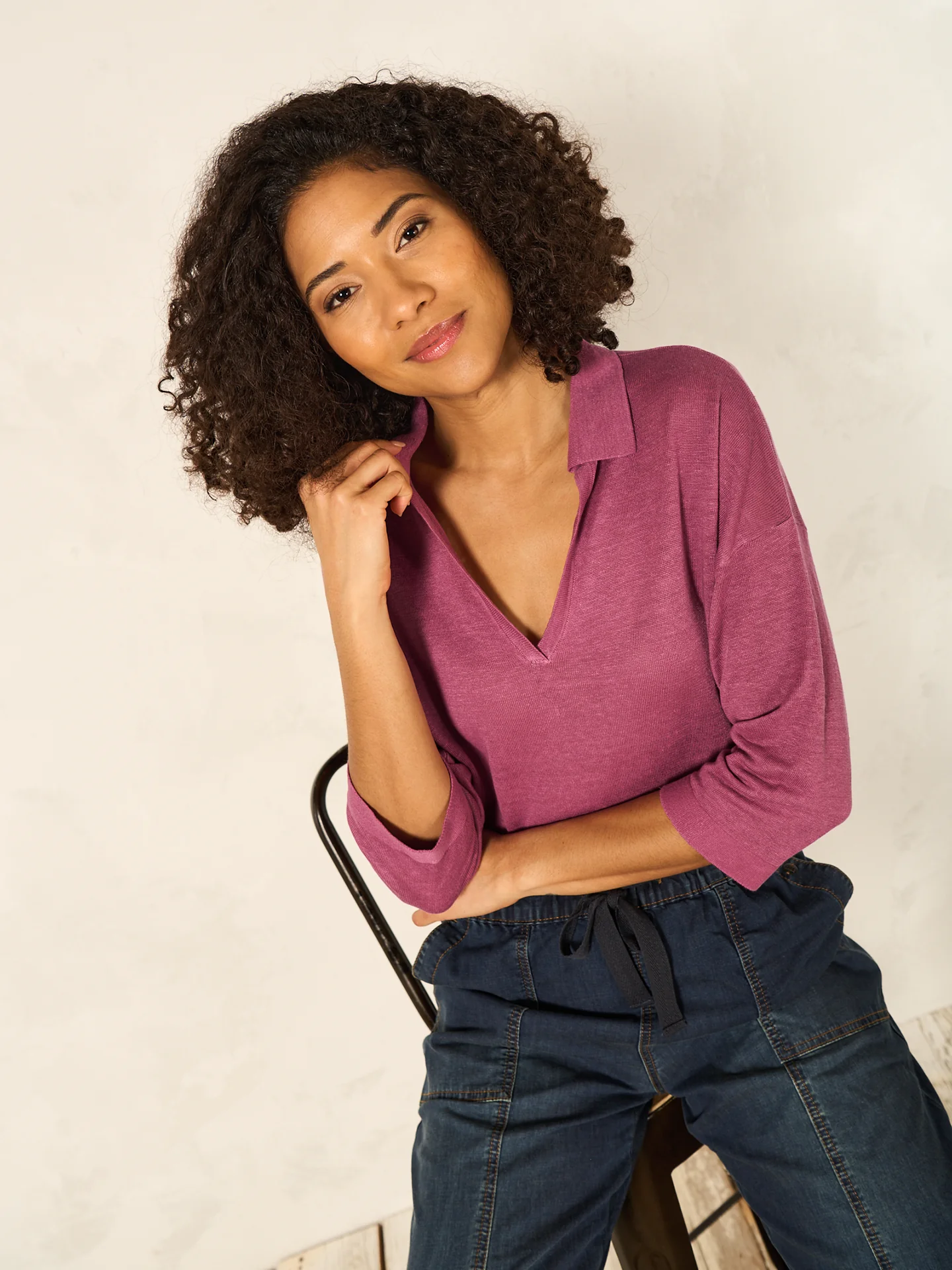 Leinenpullover - Image 17