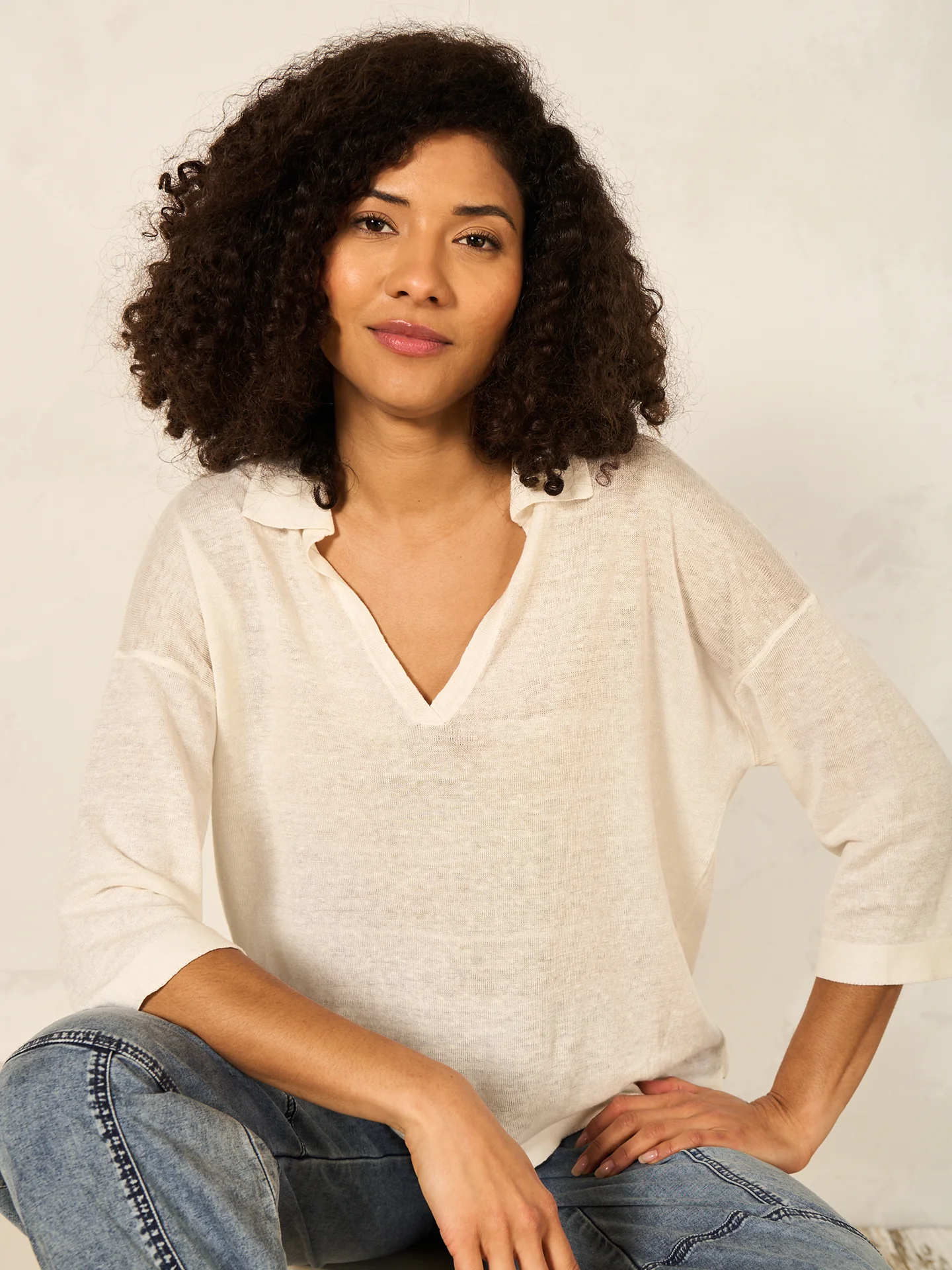 Leinenpullover - Image 7