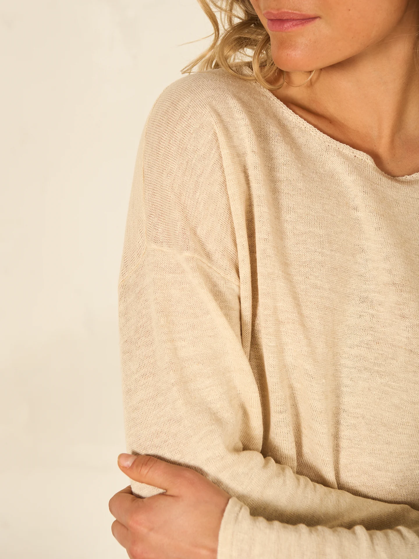 Leinenpullover - Image 9