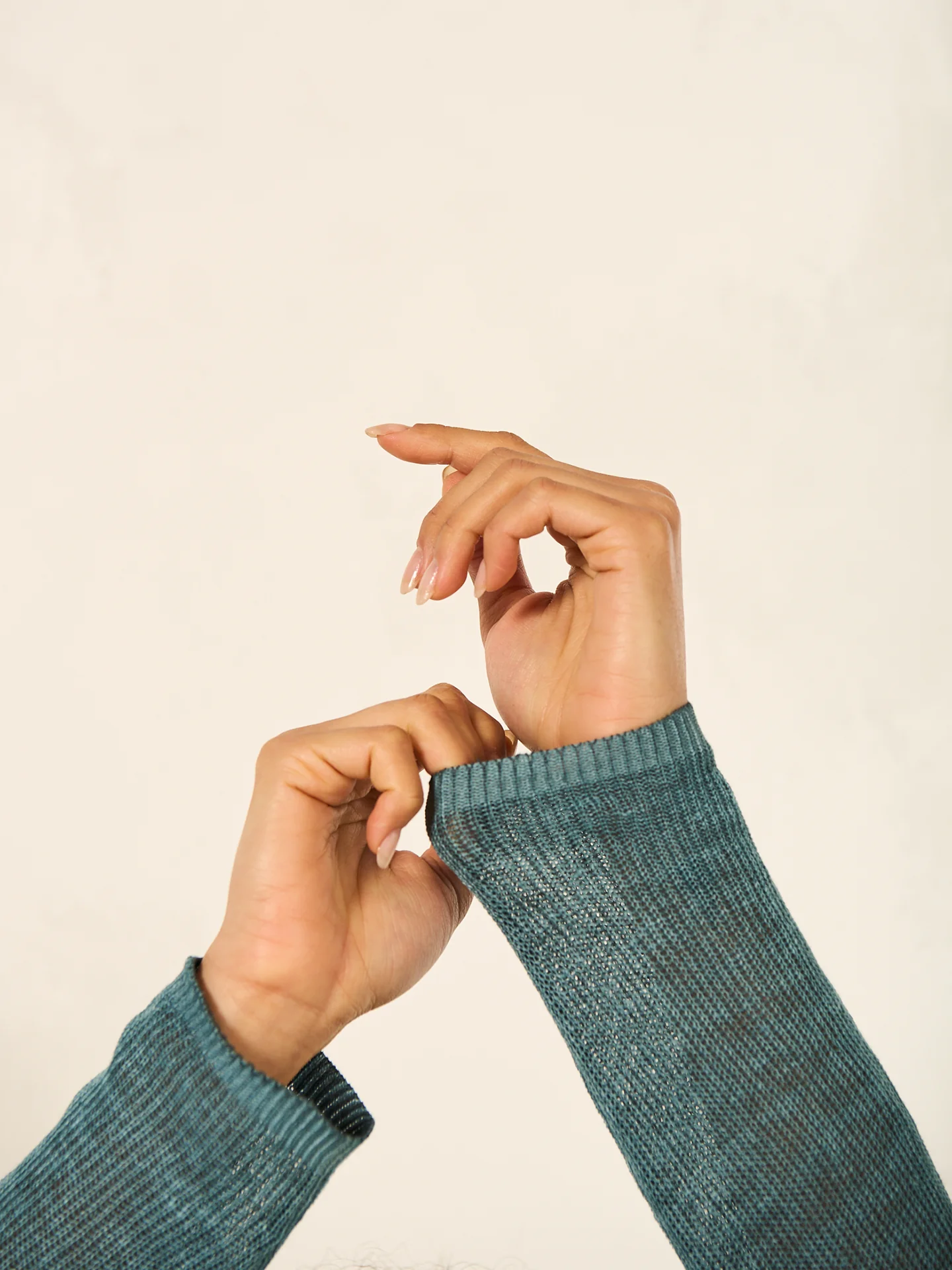 Leinenstrickjacke - Image 12
