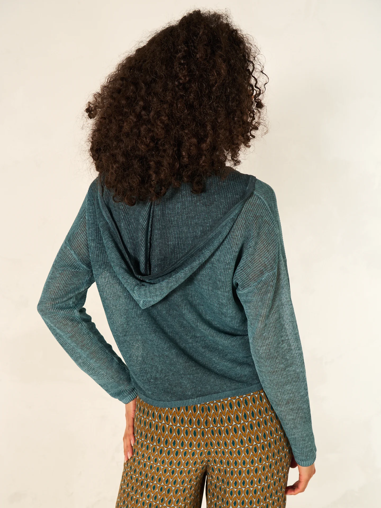 Leinenstrickjacke - Image 13