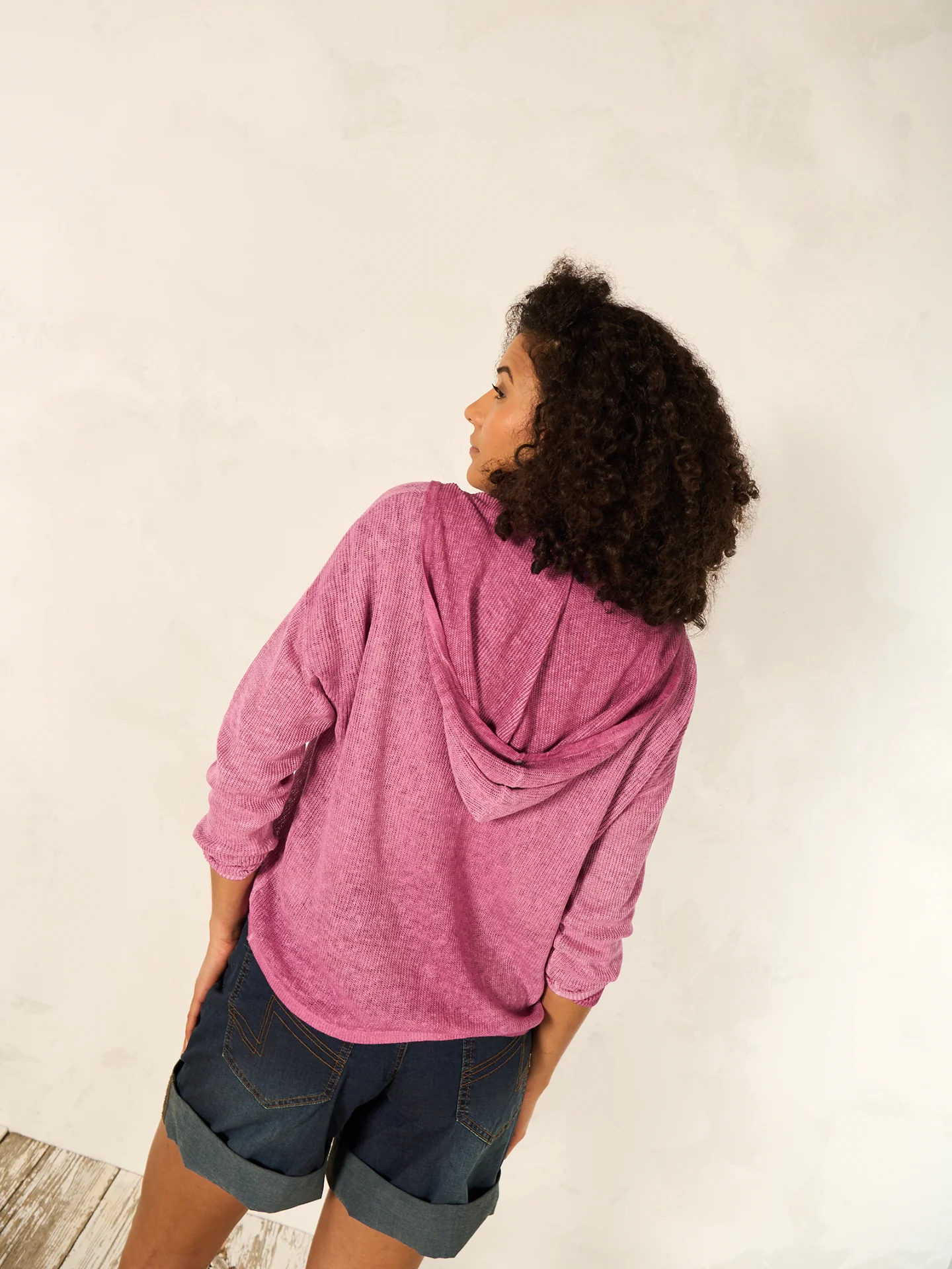 Leinenstrickjacke - Image 18