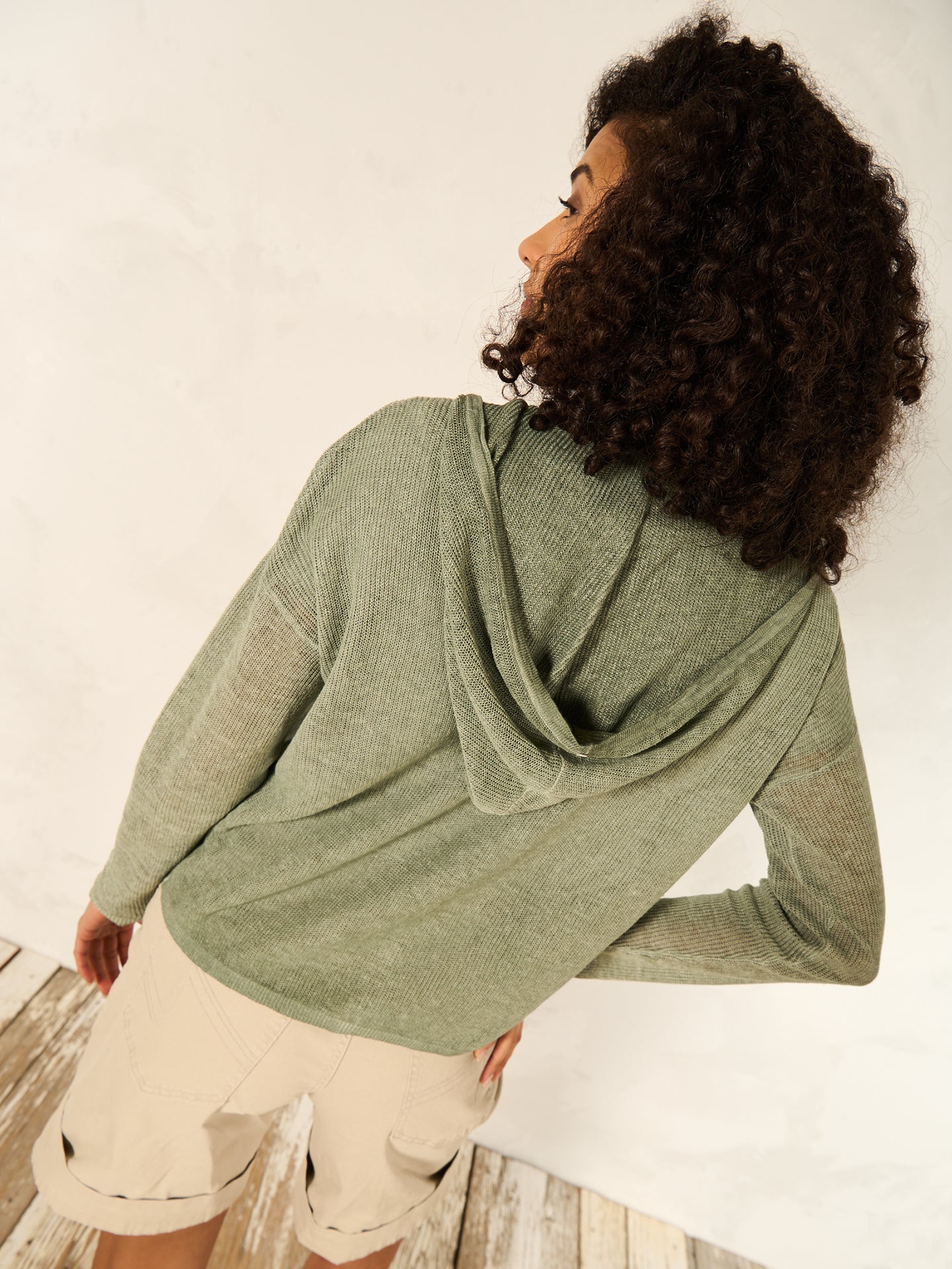 Leinenstrickjacke - Image 23