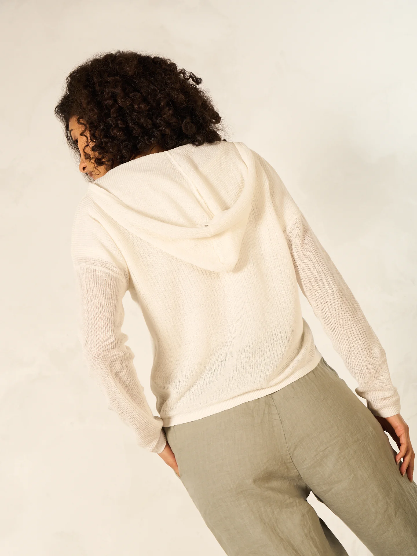 Leinenstrickjacke - Image 8