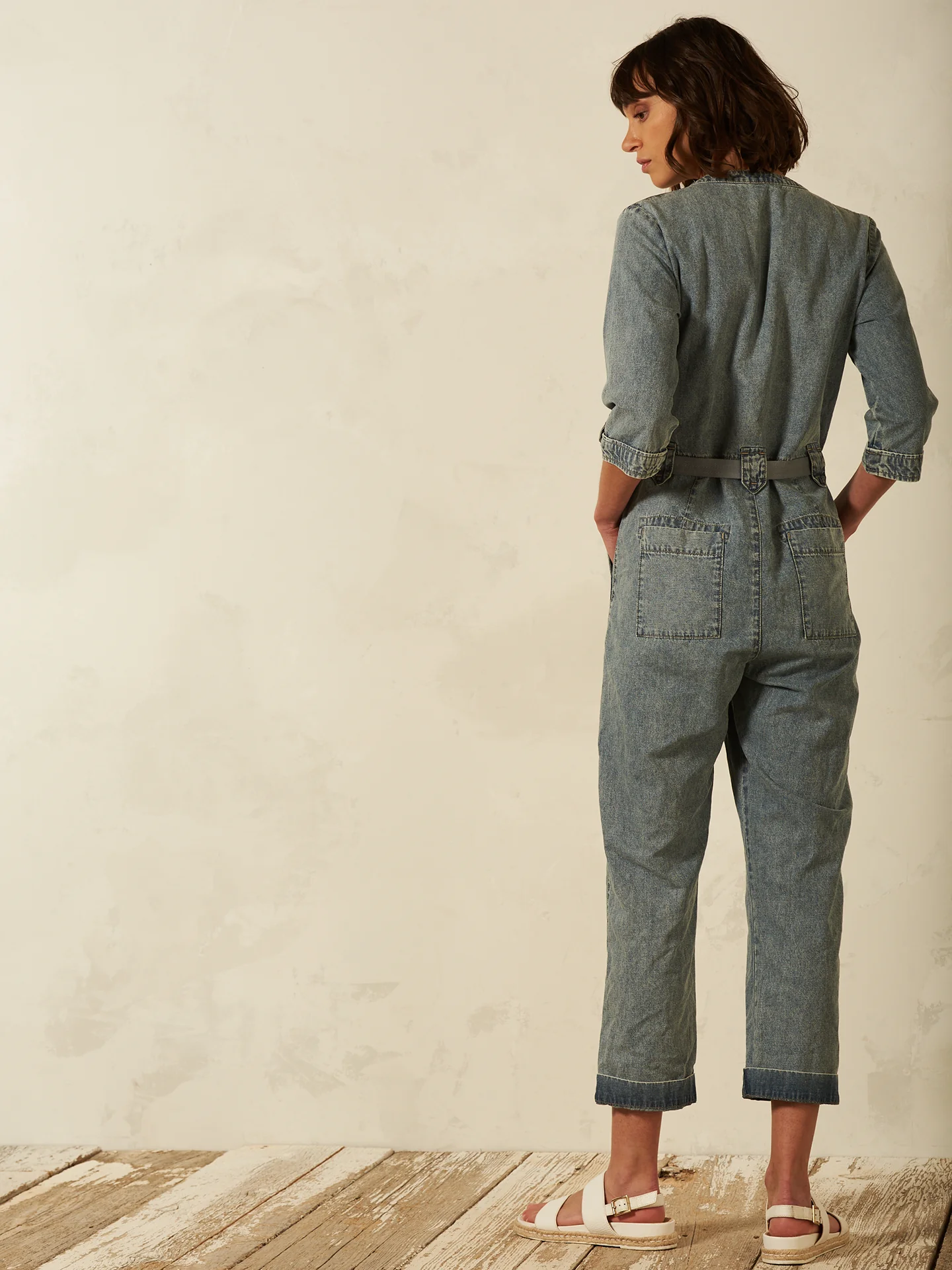 Jumpsuit mit Leinen - Image 11