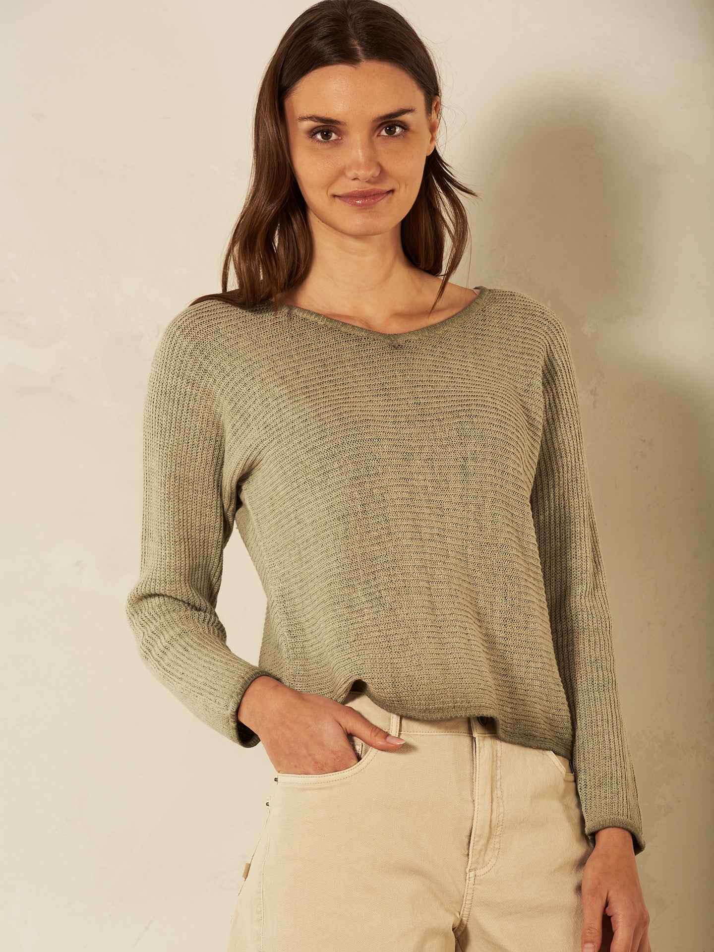Pullover mit V-Ausschnitt - Image 23