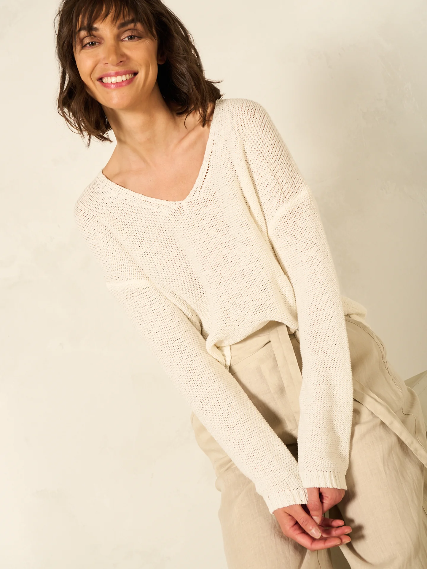 Pullover mit V-Ausschnitt - Image 5