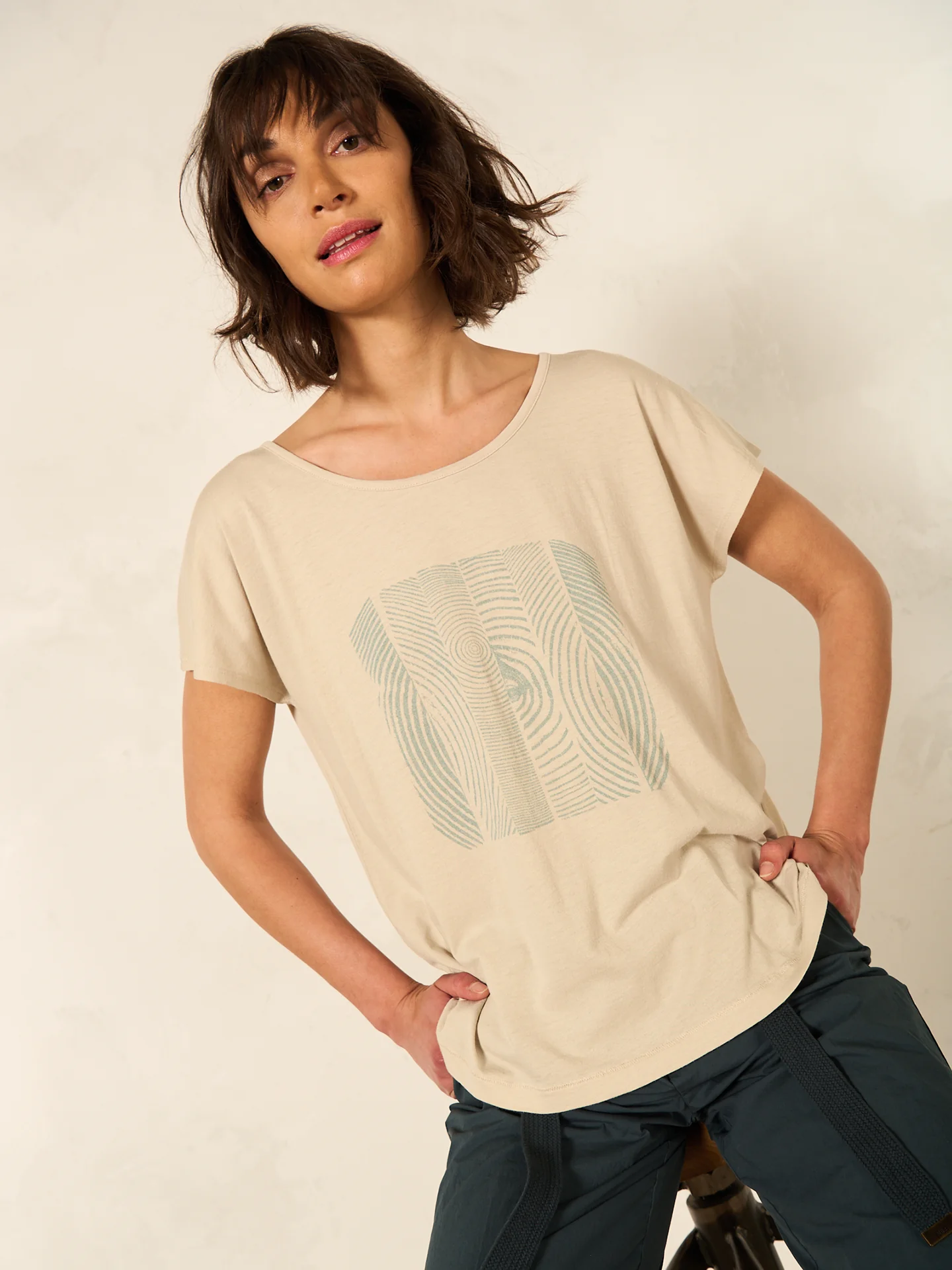 Shirt mit Druck