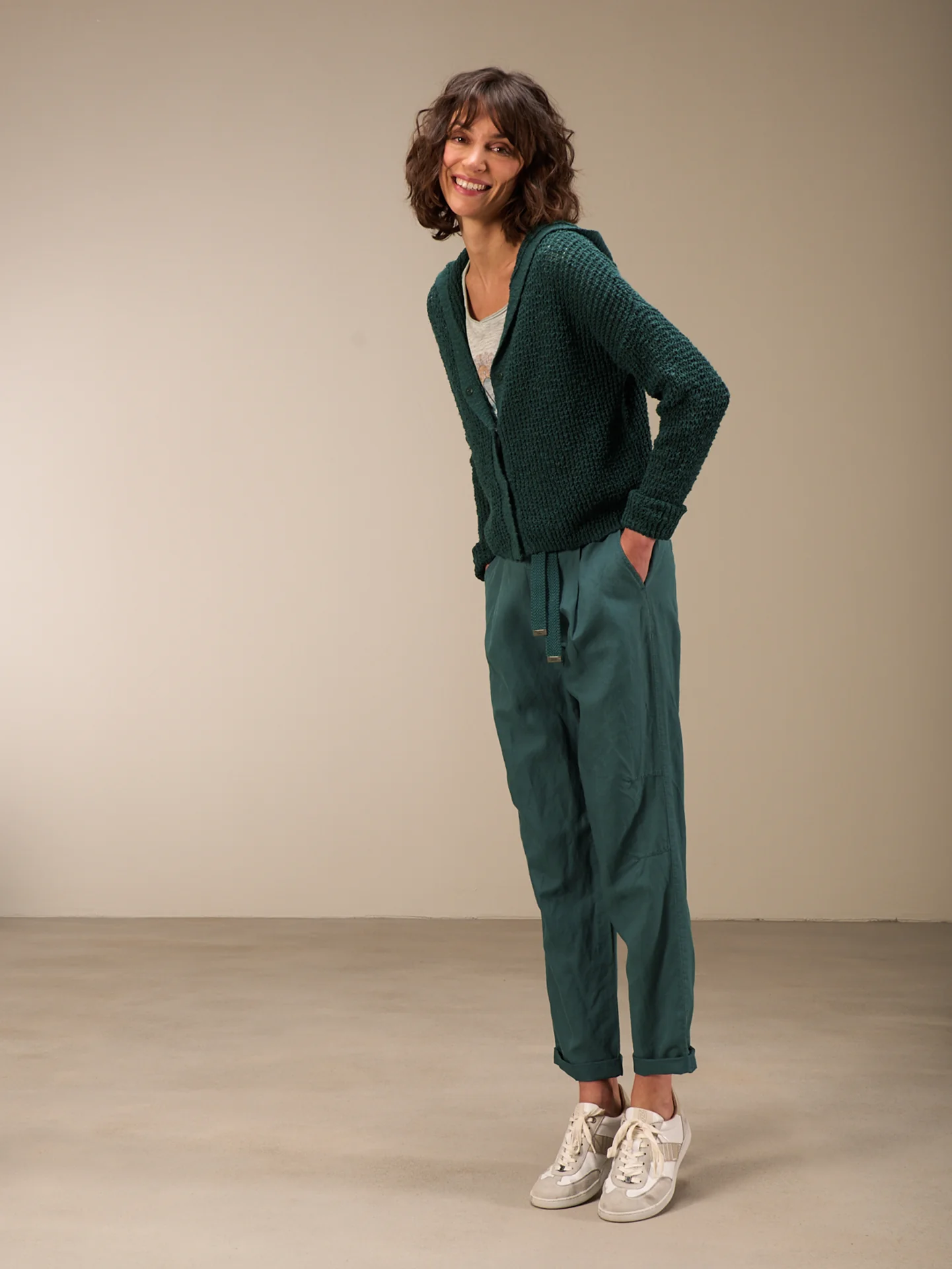 Strickjacke mit Kapuze - Image 14
