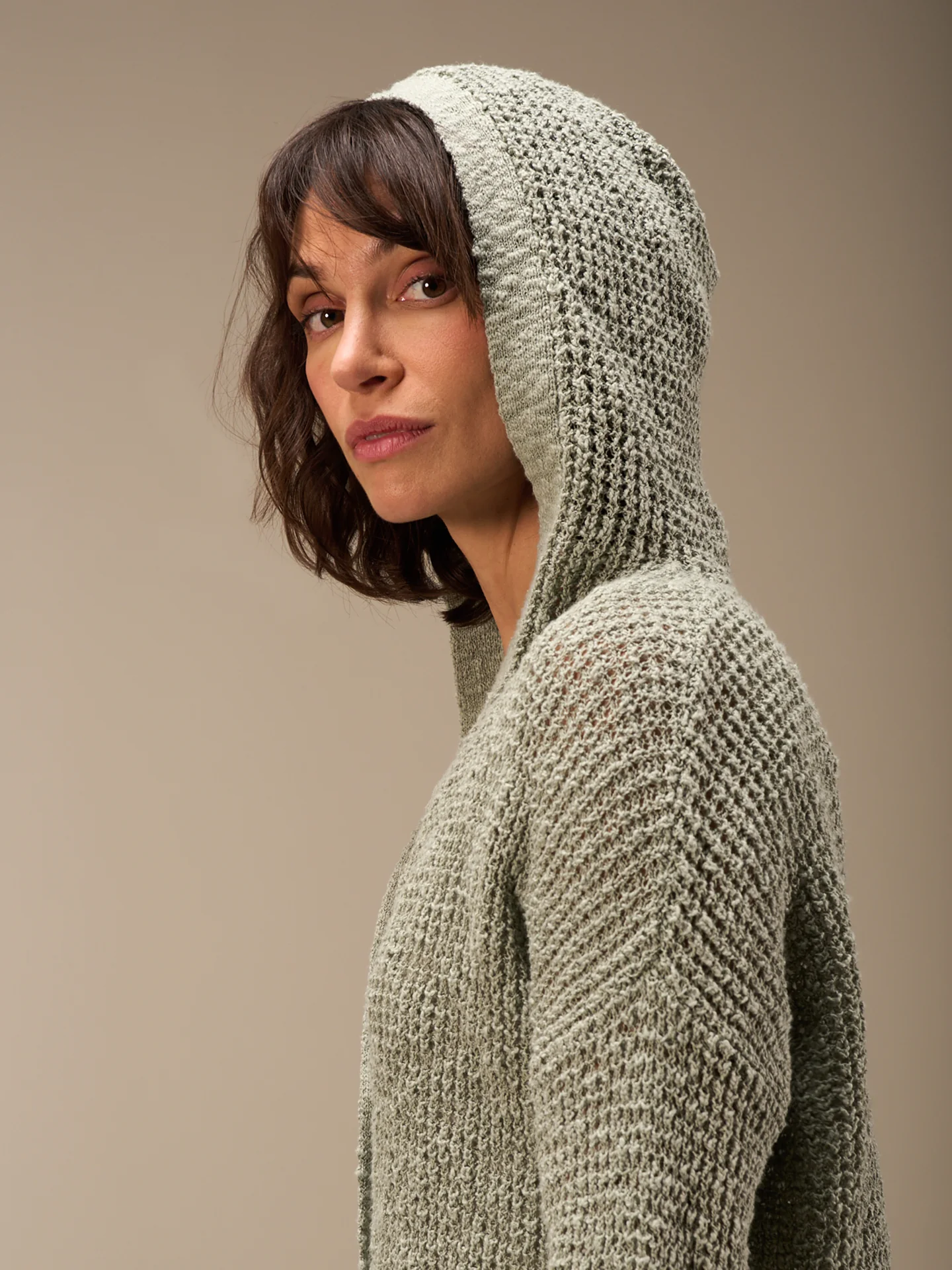 Strickjacke mit Kapuze - Image 4