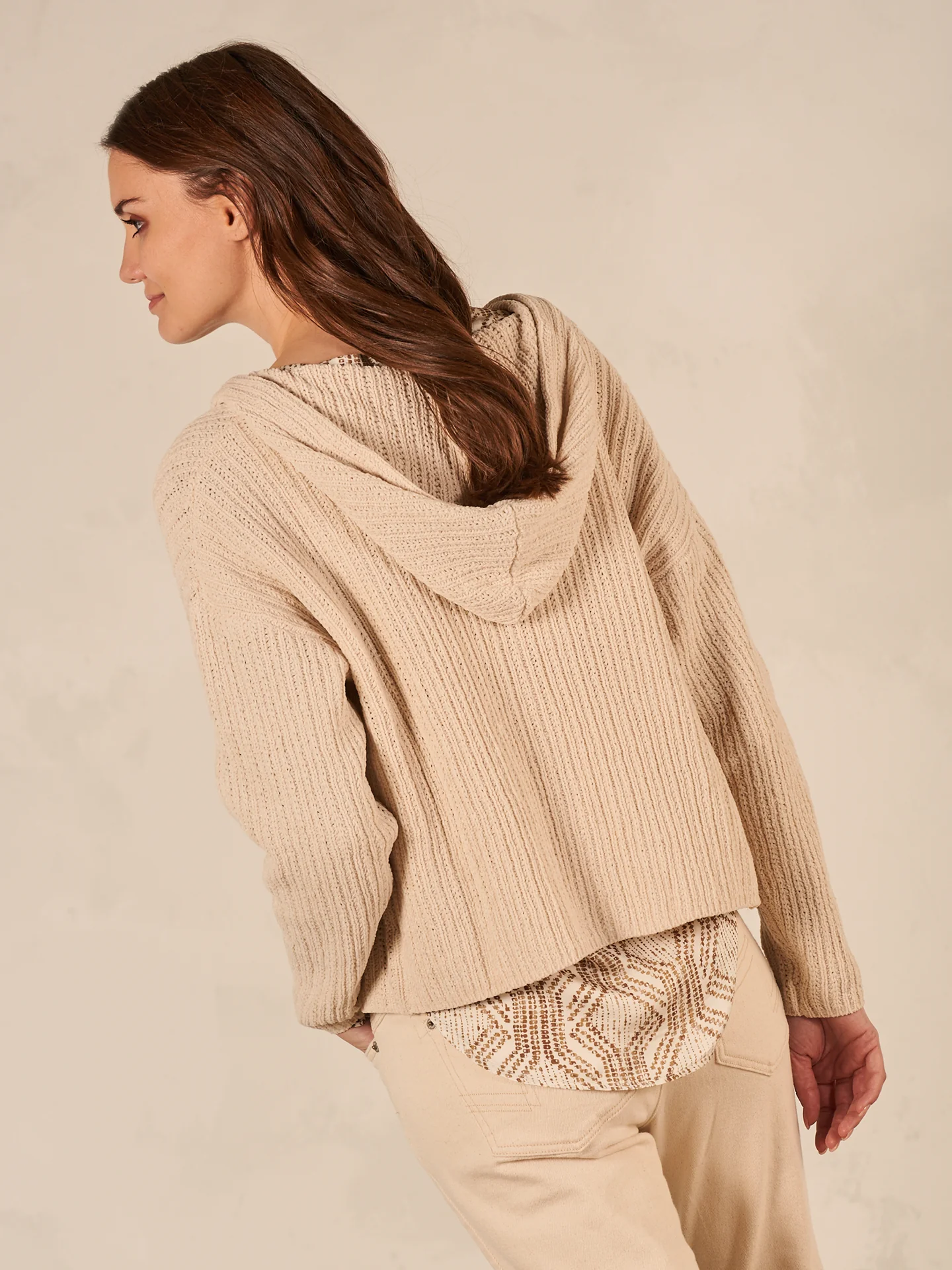 Strickjacke mit Kapuze - Image 3