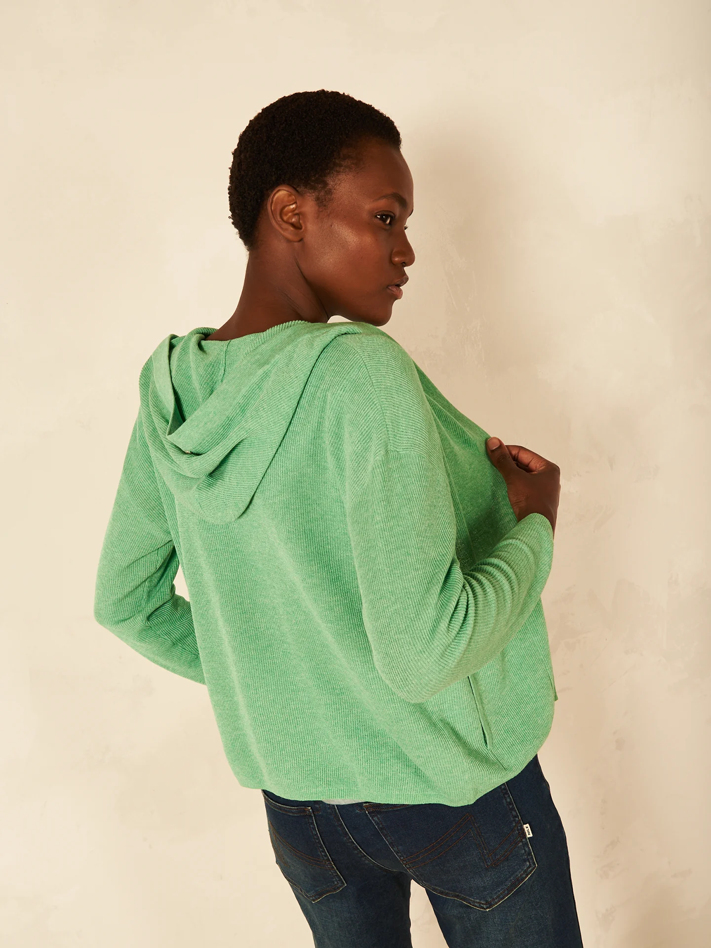 Strickjacke mit Kapuze - Image 14