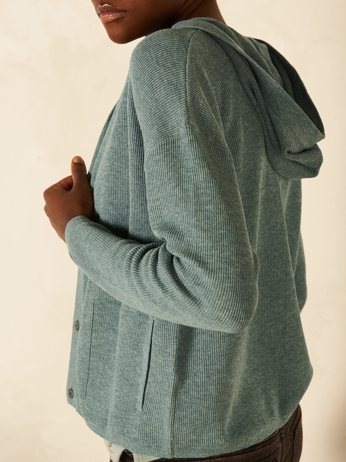 Strickjacke mit Kapuze - Image 22