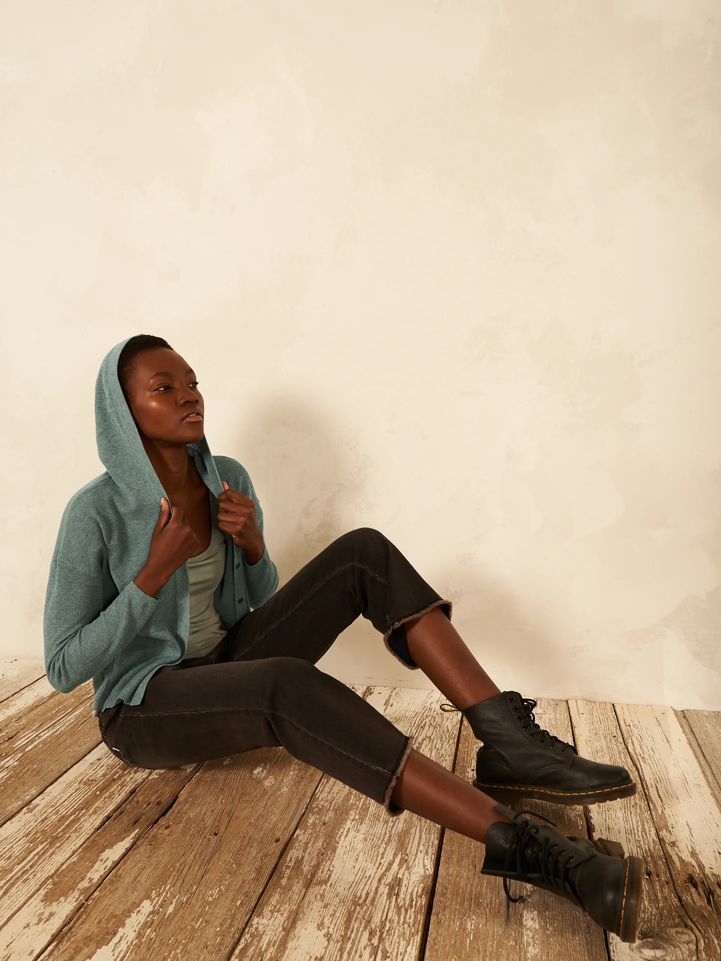 Strickjacke mit Kapuze - Image 24