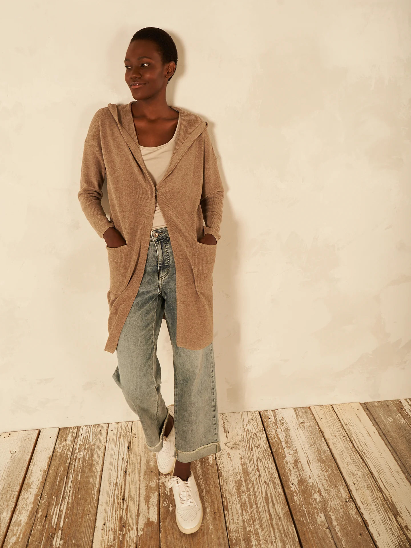 Strickjacke mit Kapuze - Image 8