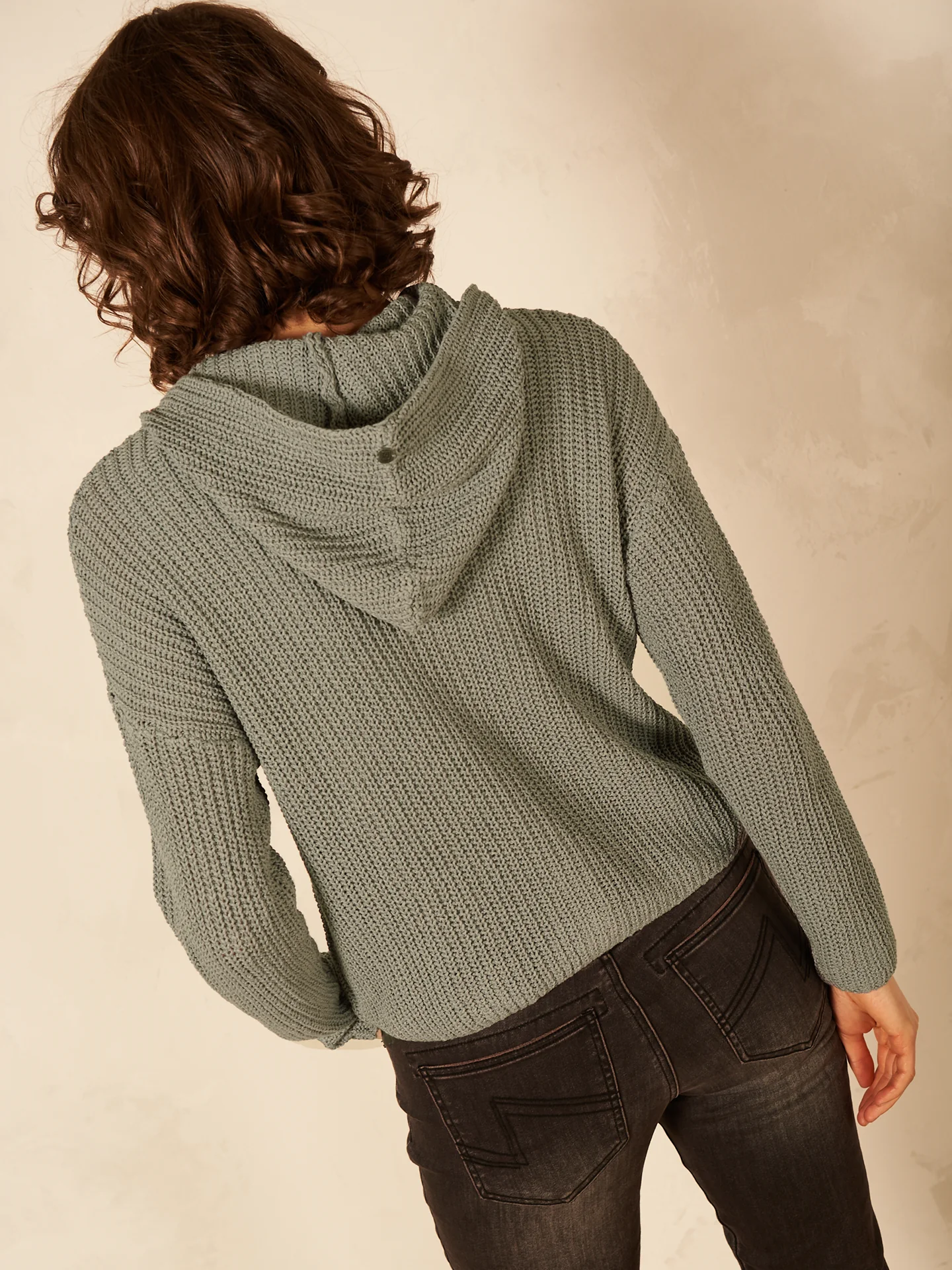 Strickjacke mit Kapuze - Image 3