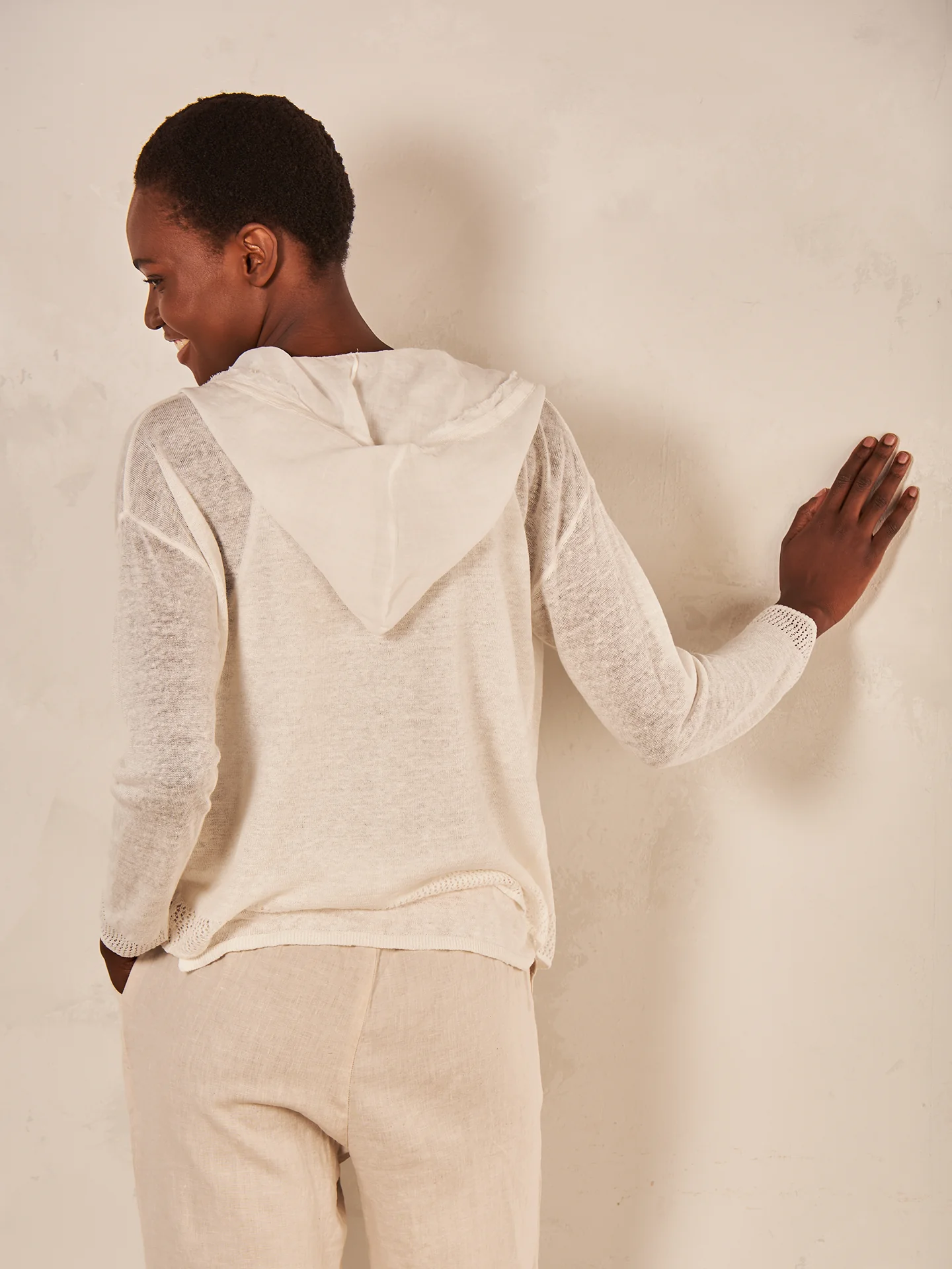 Strickjacke mit Leinen - Image 13
