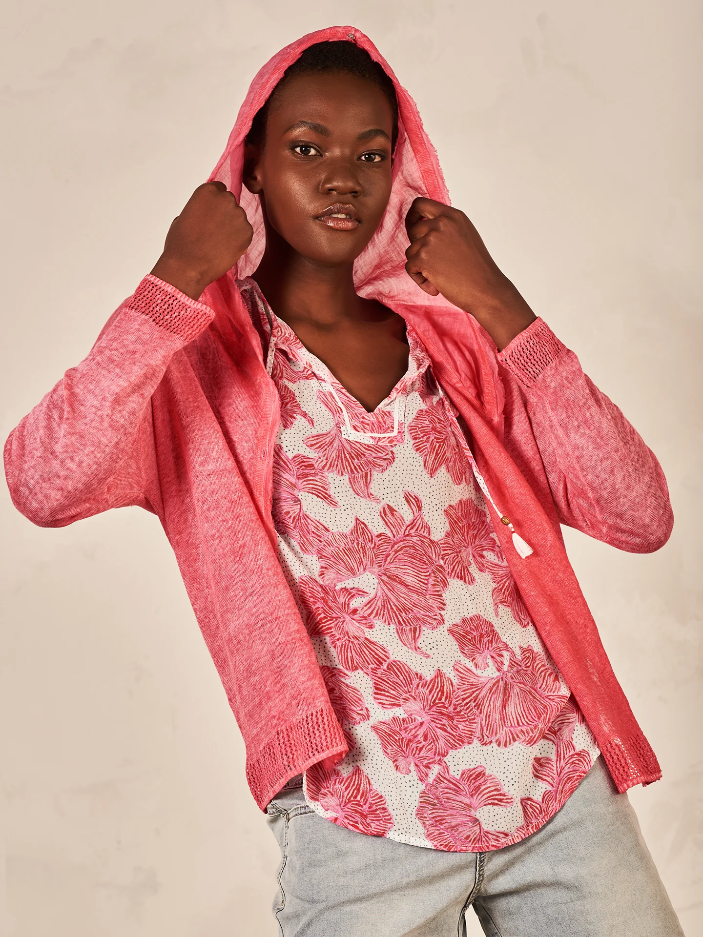 Strickjacke mit Leinen - Image 16