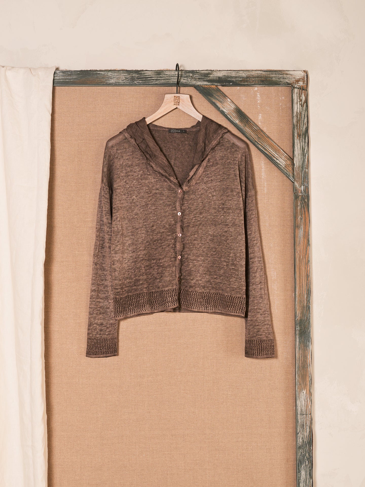 Strickjacke mit Leinen - Image 26