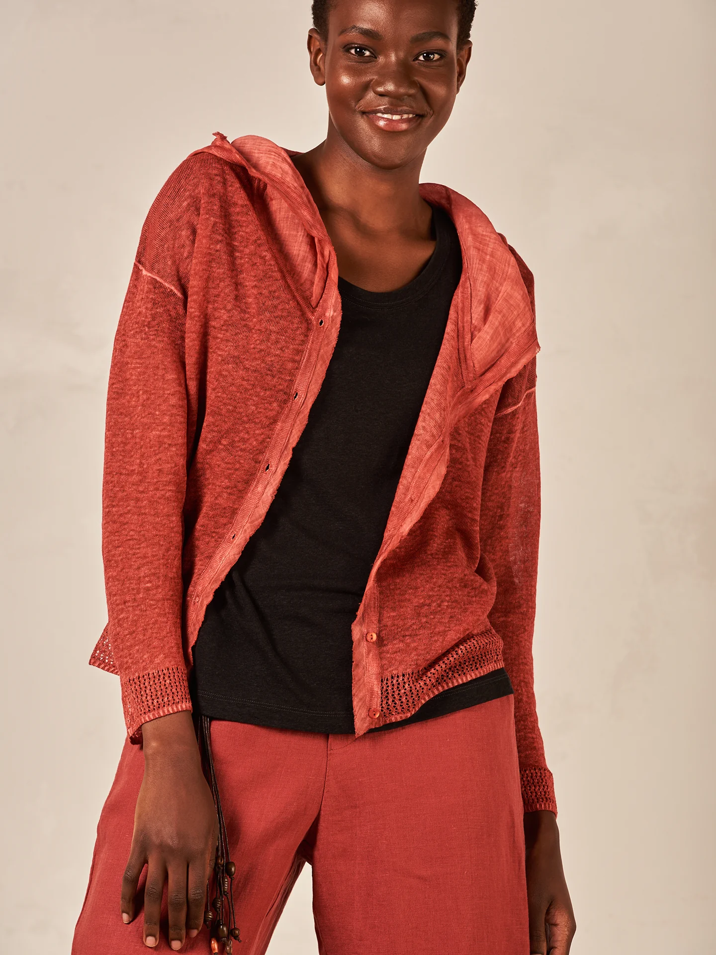 Strickjacke mit Leinen - Image 28